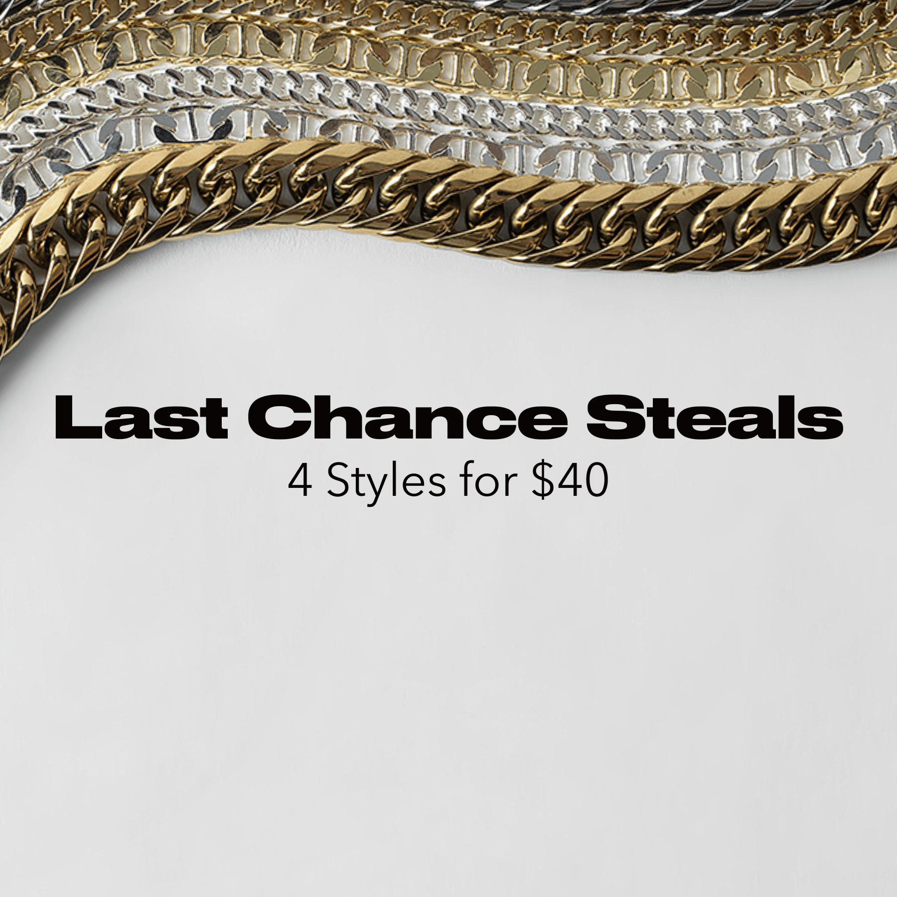 metal chain necklaces – Last Chance Clearance Bundle – Vendetta Jewellery