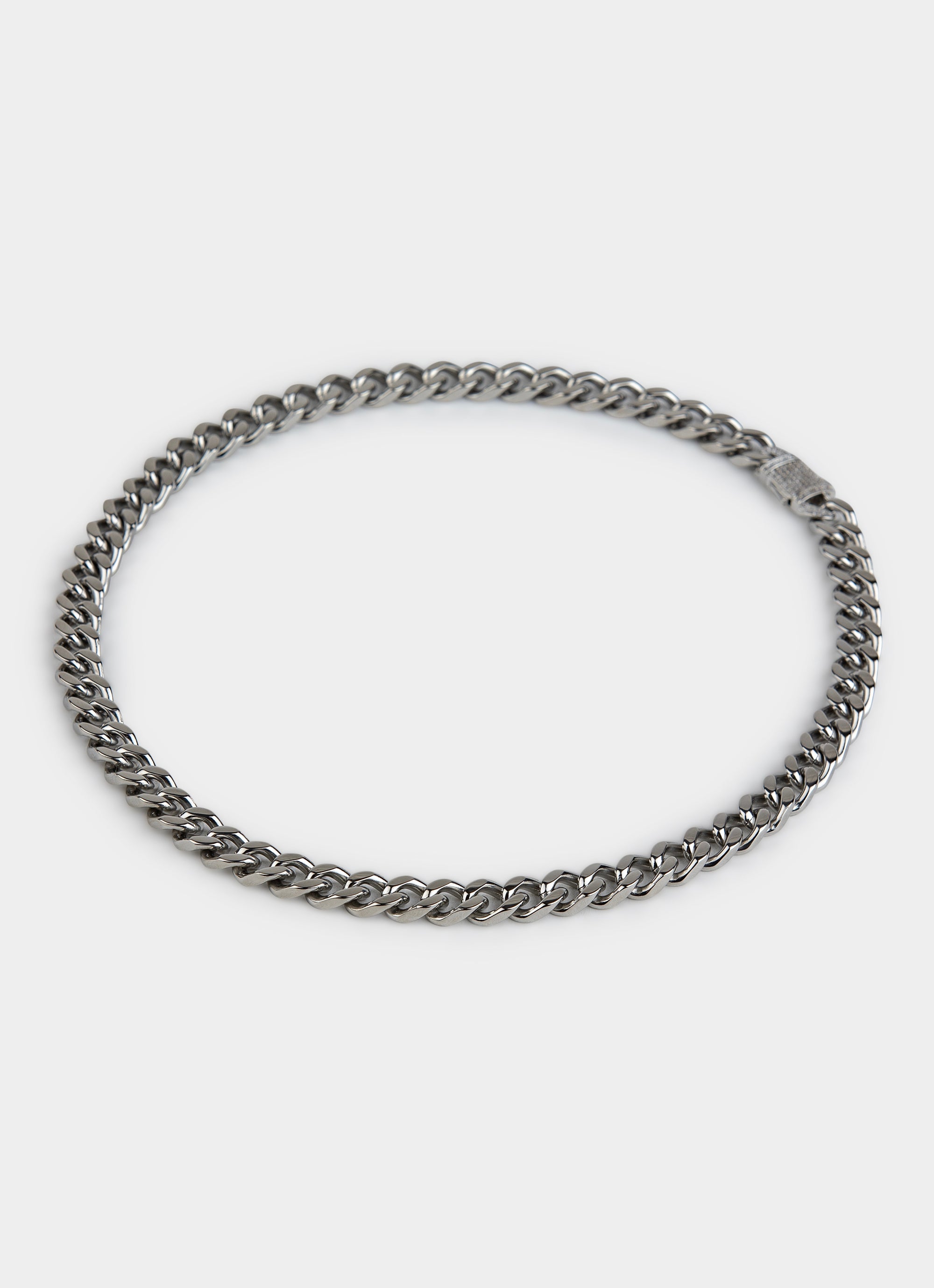 Vendetta 12mm Cuban Chain 60cm - Silver