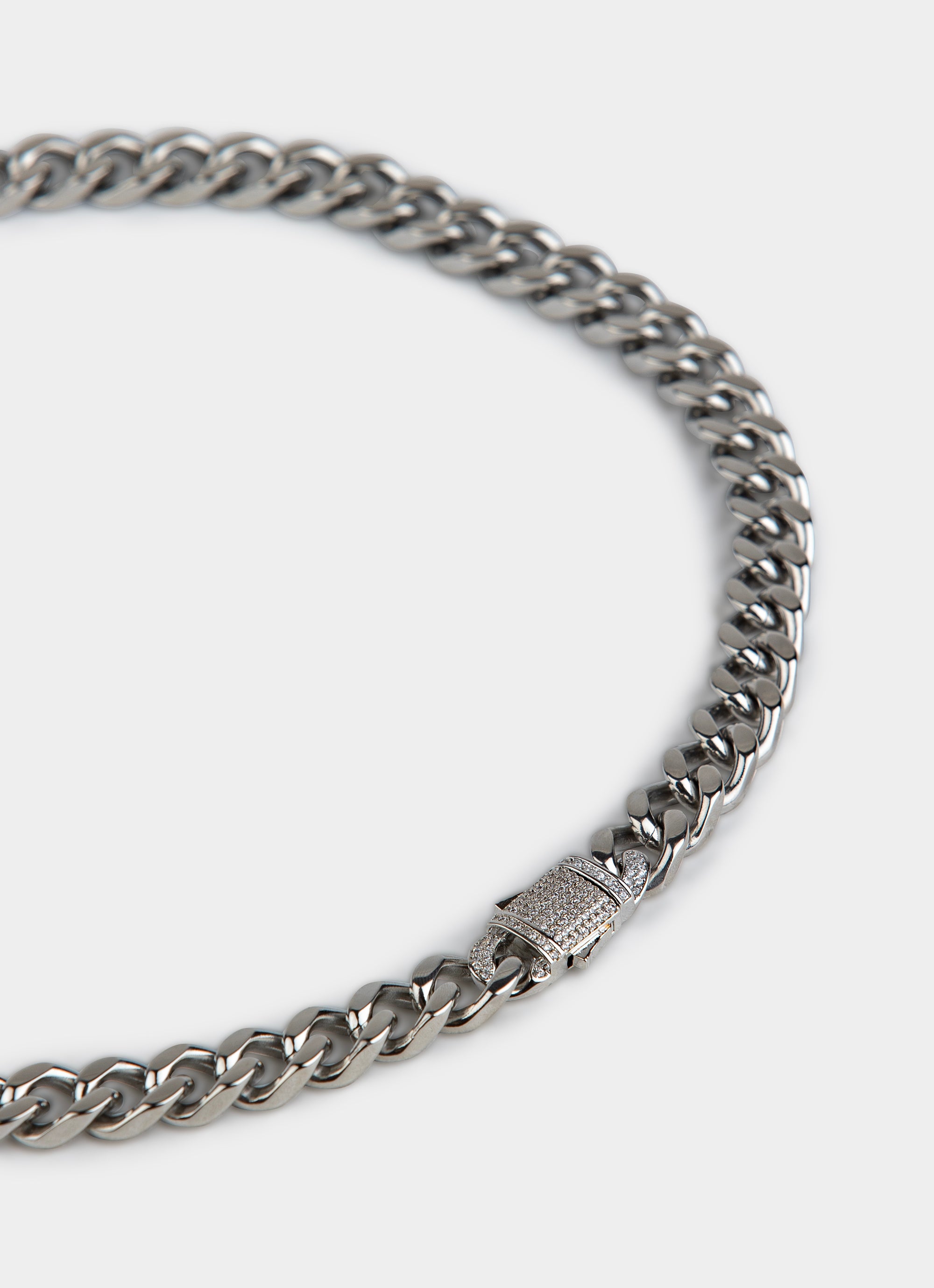 Vendetta 12mm Cuban Chain 60cm - Silver