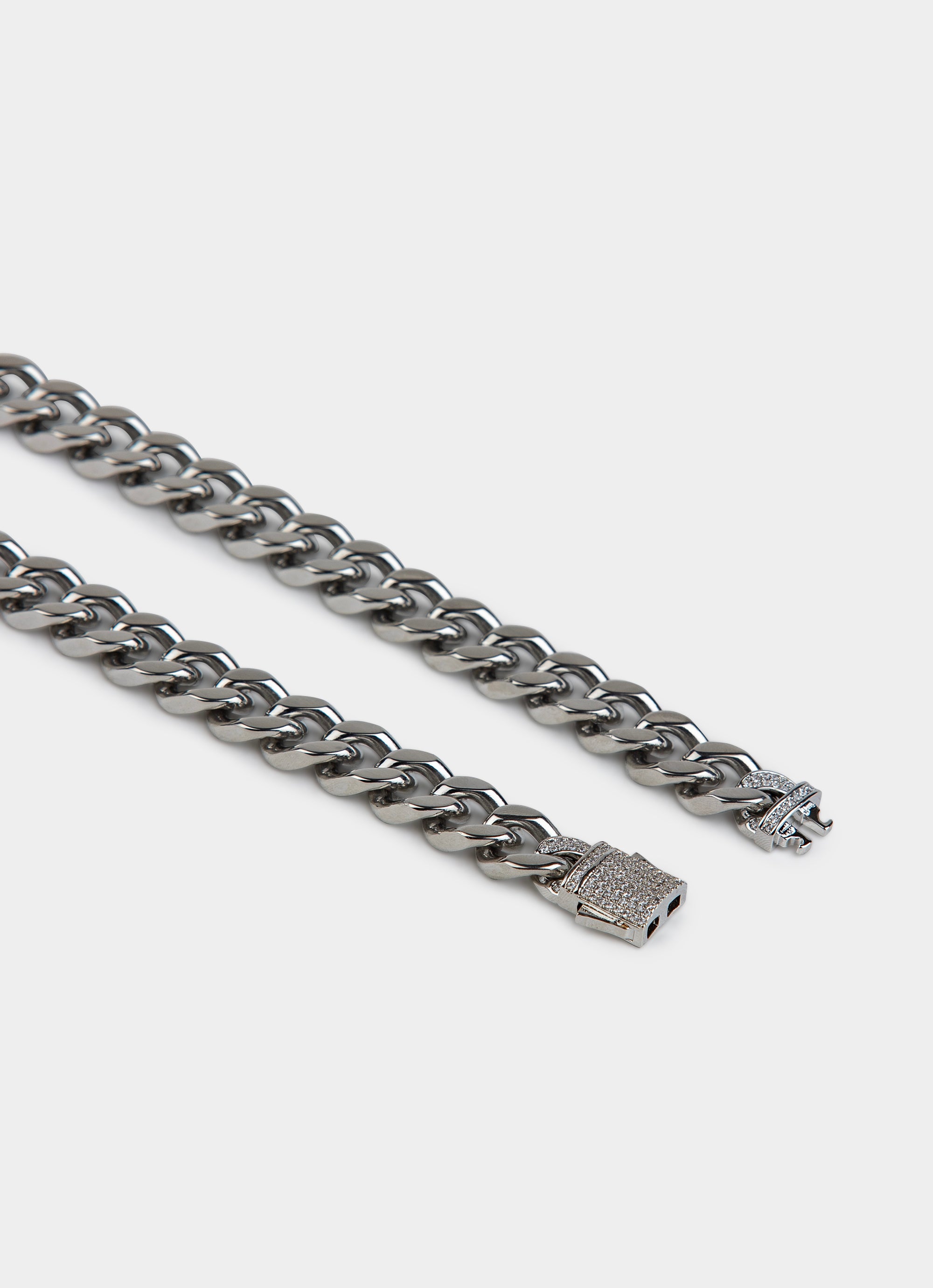 Vendetta 12mm Cuban Chain 60cm - Silver