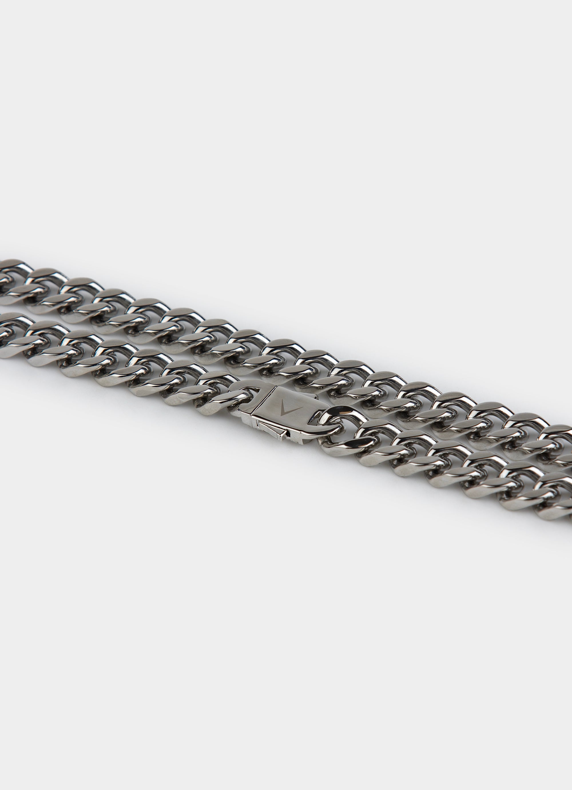 Vendetta 12mm Cuban Chain 60cm - Silver
