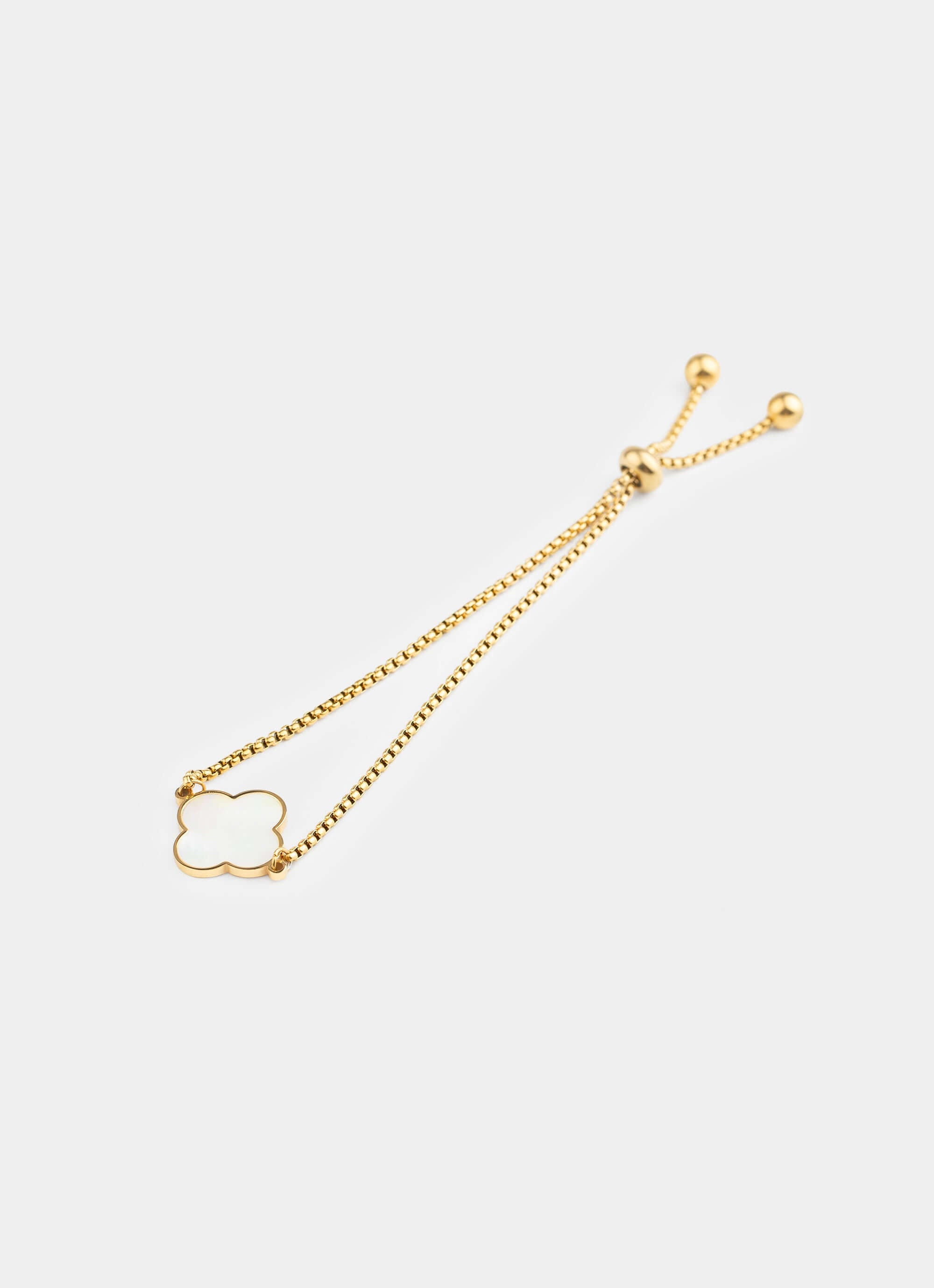 gold plated bracelet – 4 Leaf Clover Bracelet - 18K Gold Plated – Vendetta Jewellery