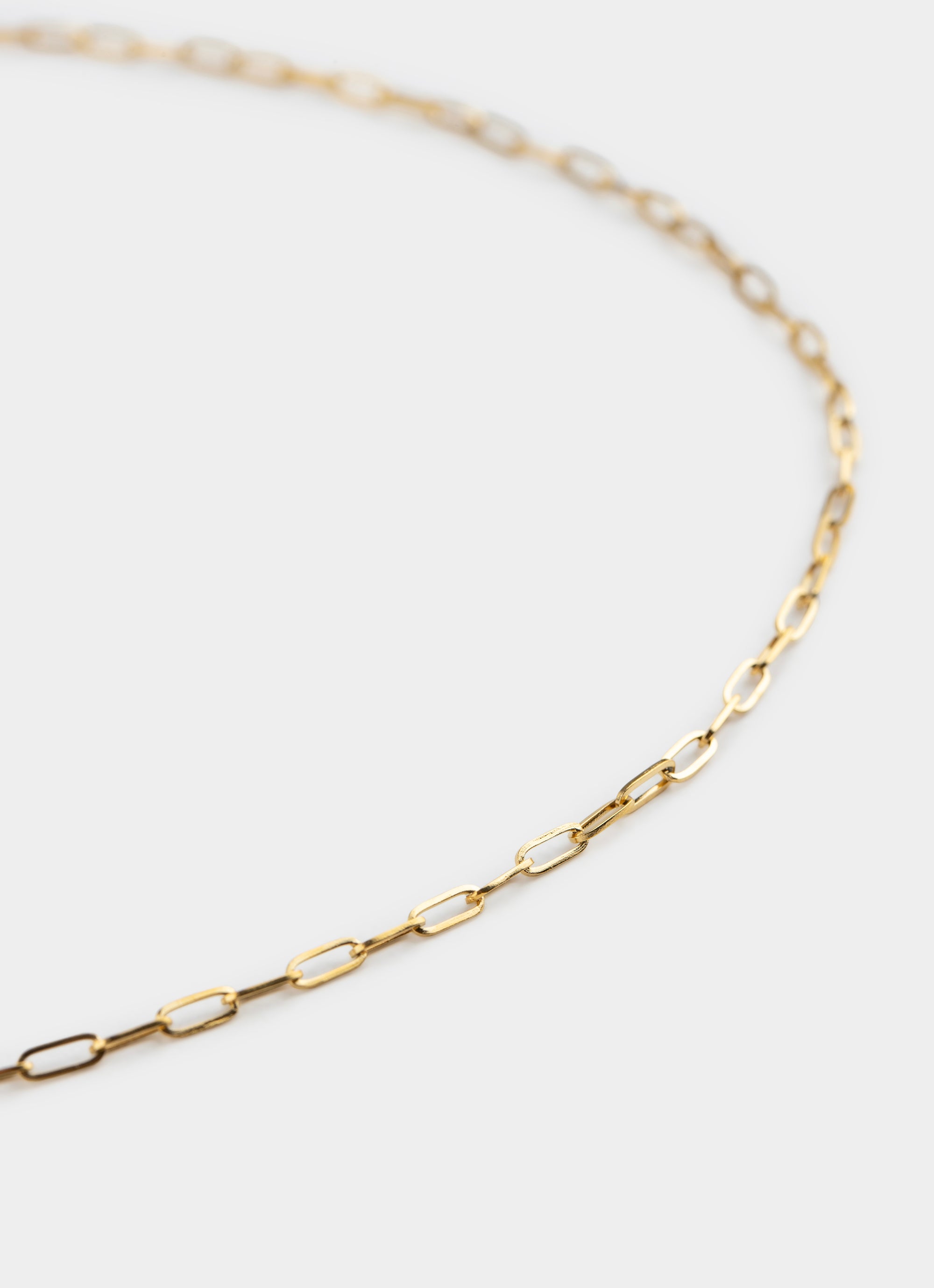 Oval Link Necklace - 18K Gold Plated