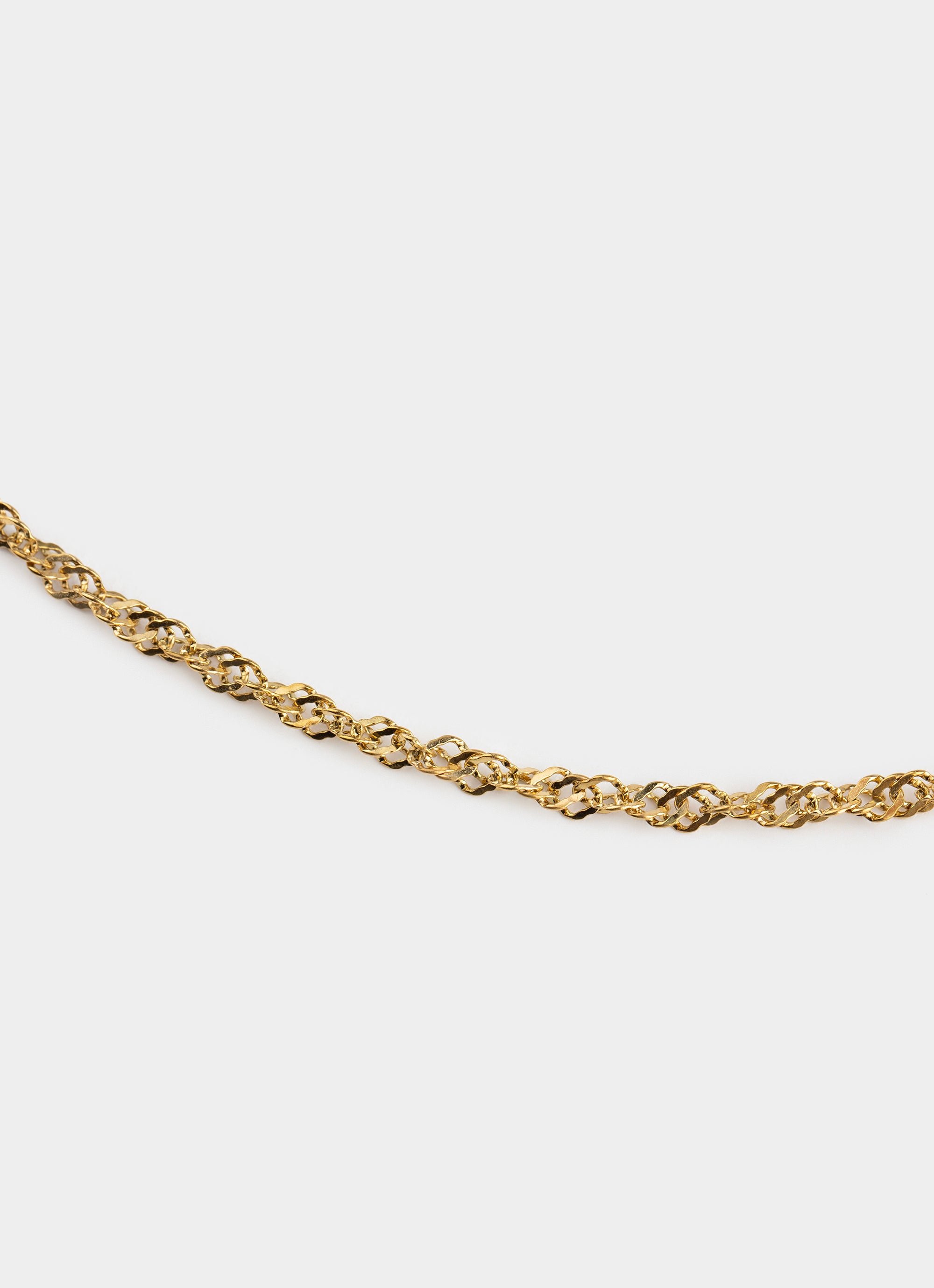 Twirl Necklace - 18K Gold Plated
