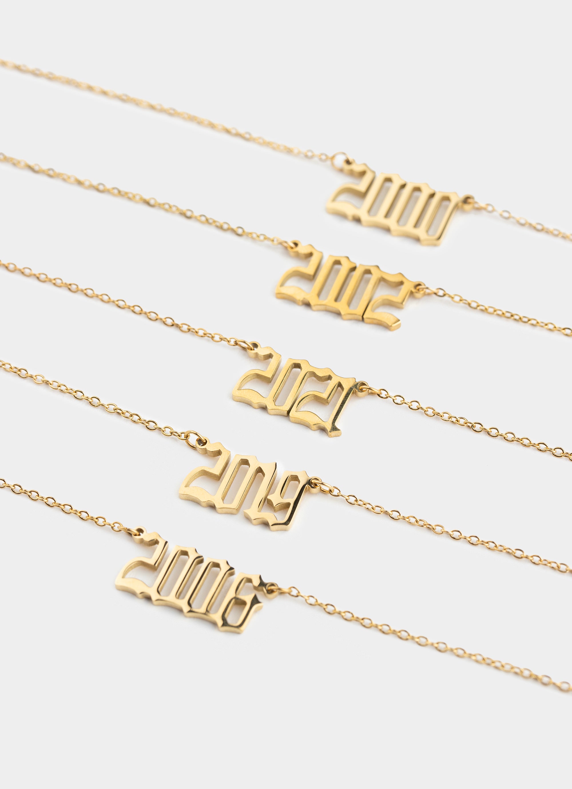Established Necklace 1990 - 2022 - 18K Gold Plated