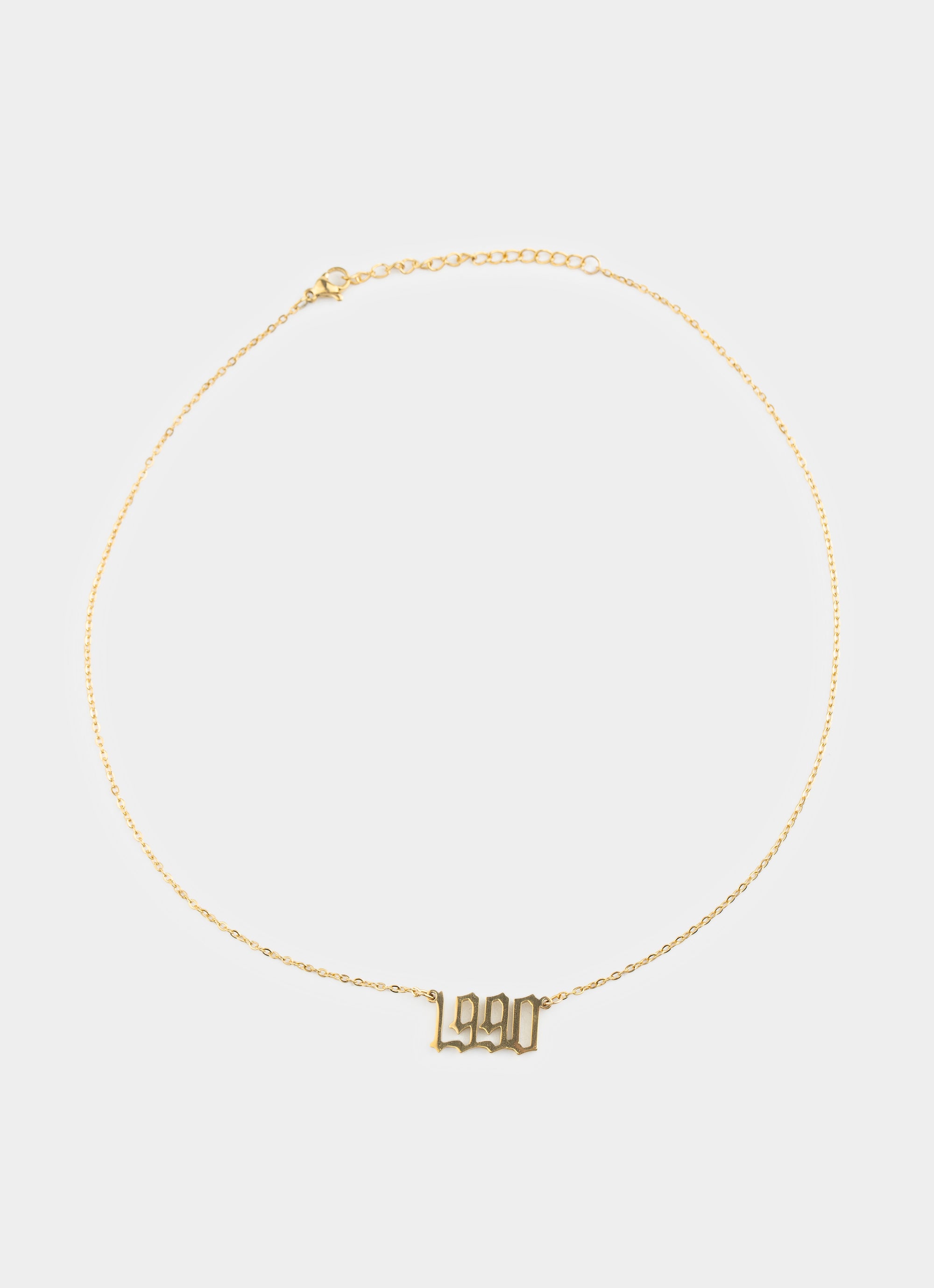 Established Necklace 1990 - 2022 - 18K Gold Plated