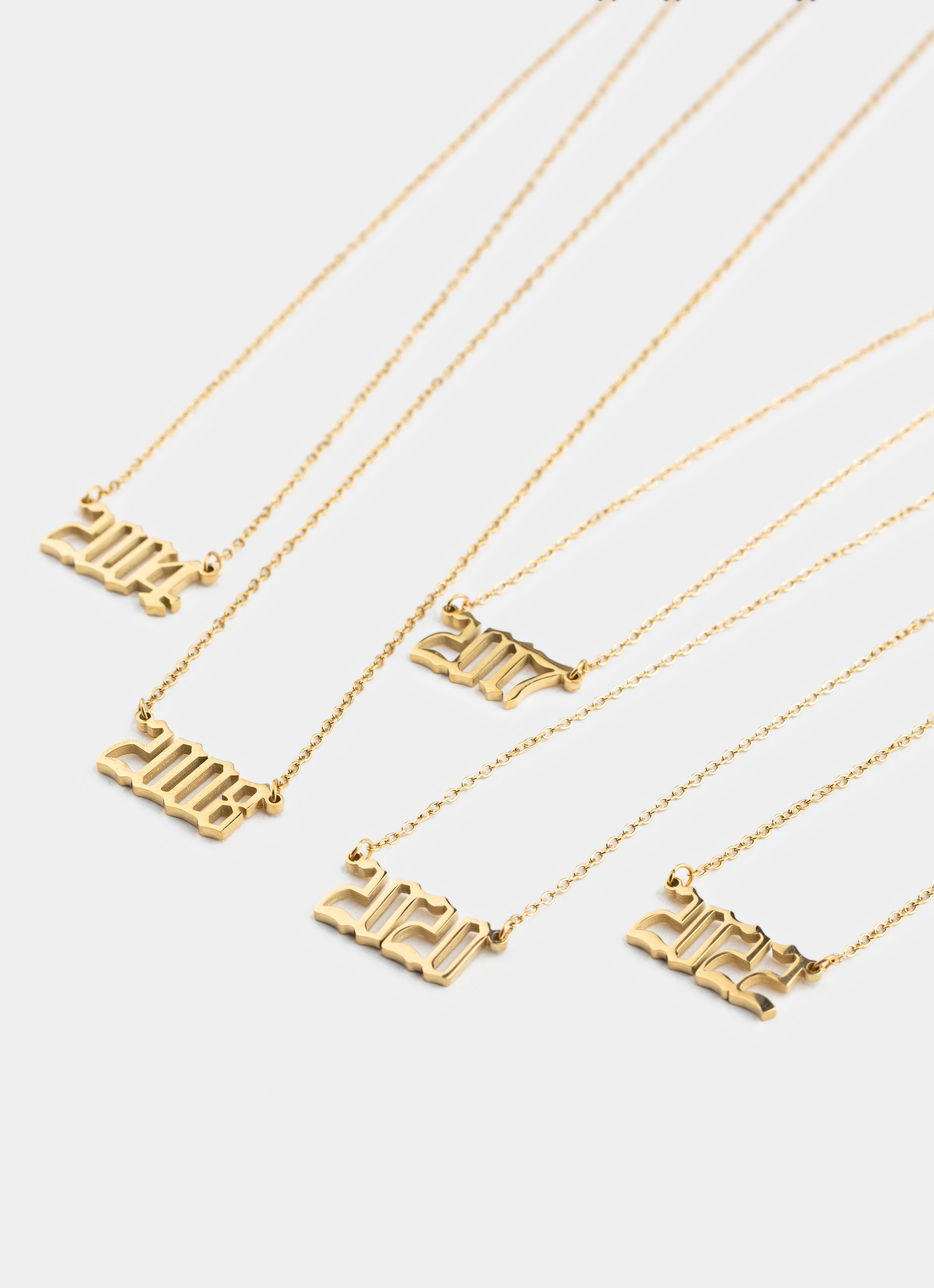 Established Necklace 1990 - 2022 - 18K Gold Plated