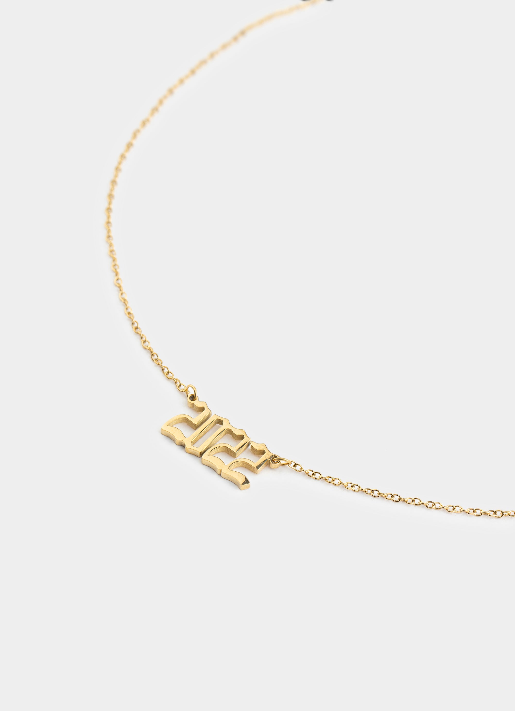 Established Necklace 1990 - 2022 - 18K Gold Plated