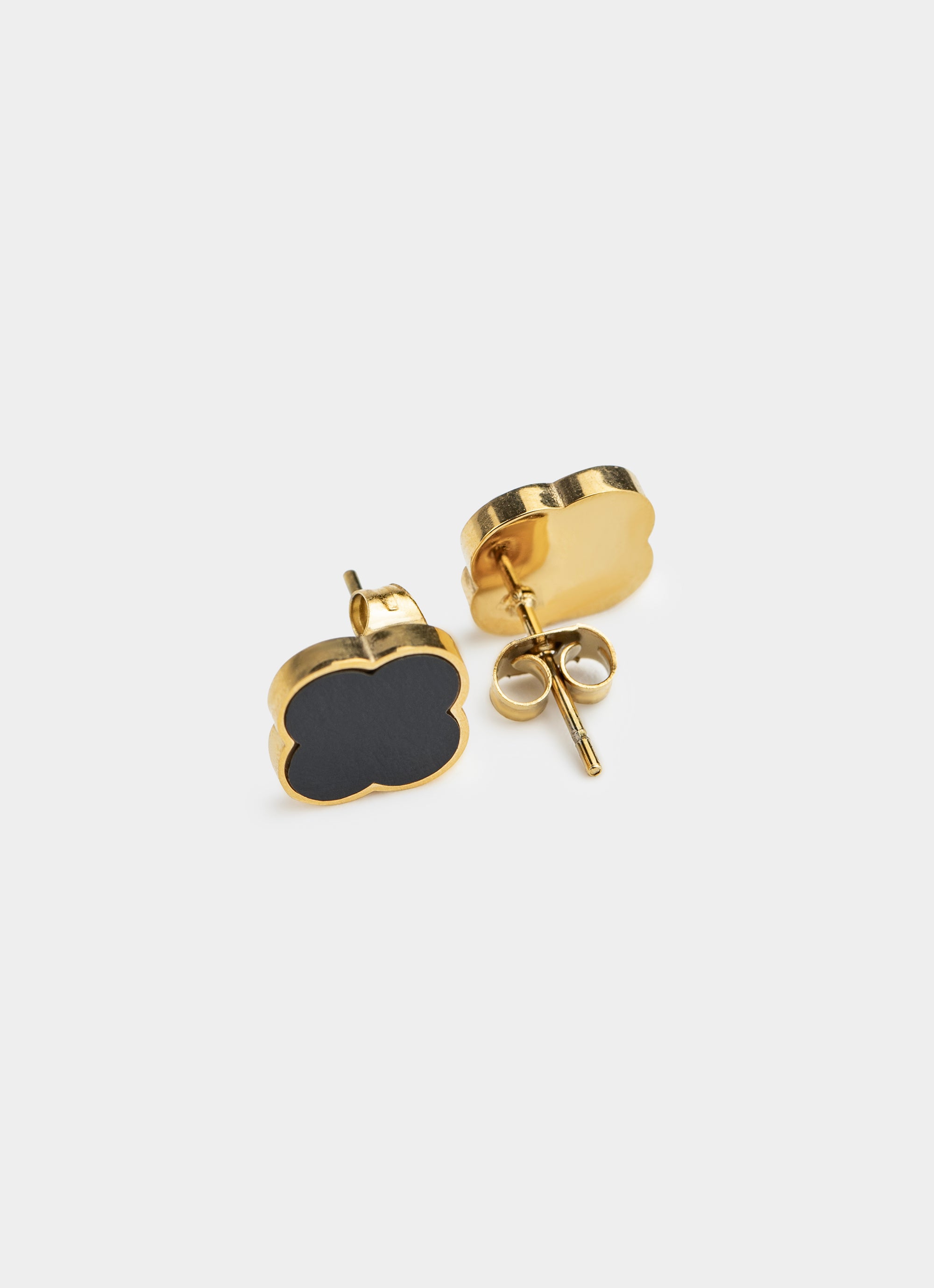 Vendetta 4 Leaf Earring - 18K Gold Plated