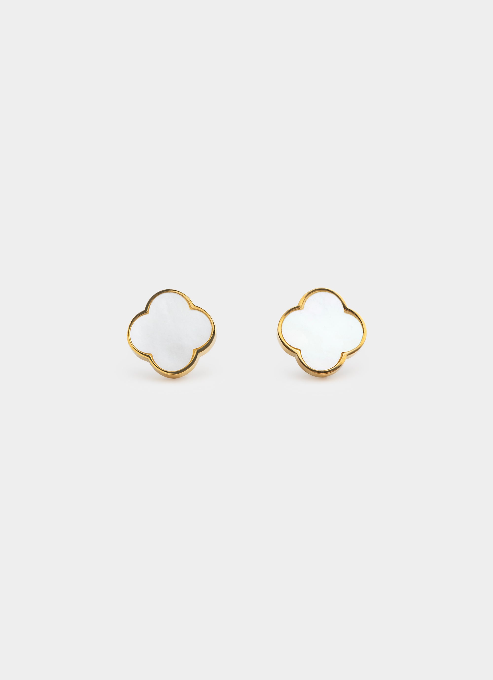 Vendetta 4 Leaf Earring - 18K Gold Plated