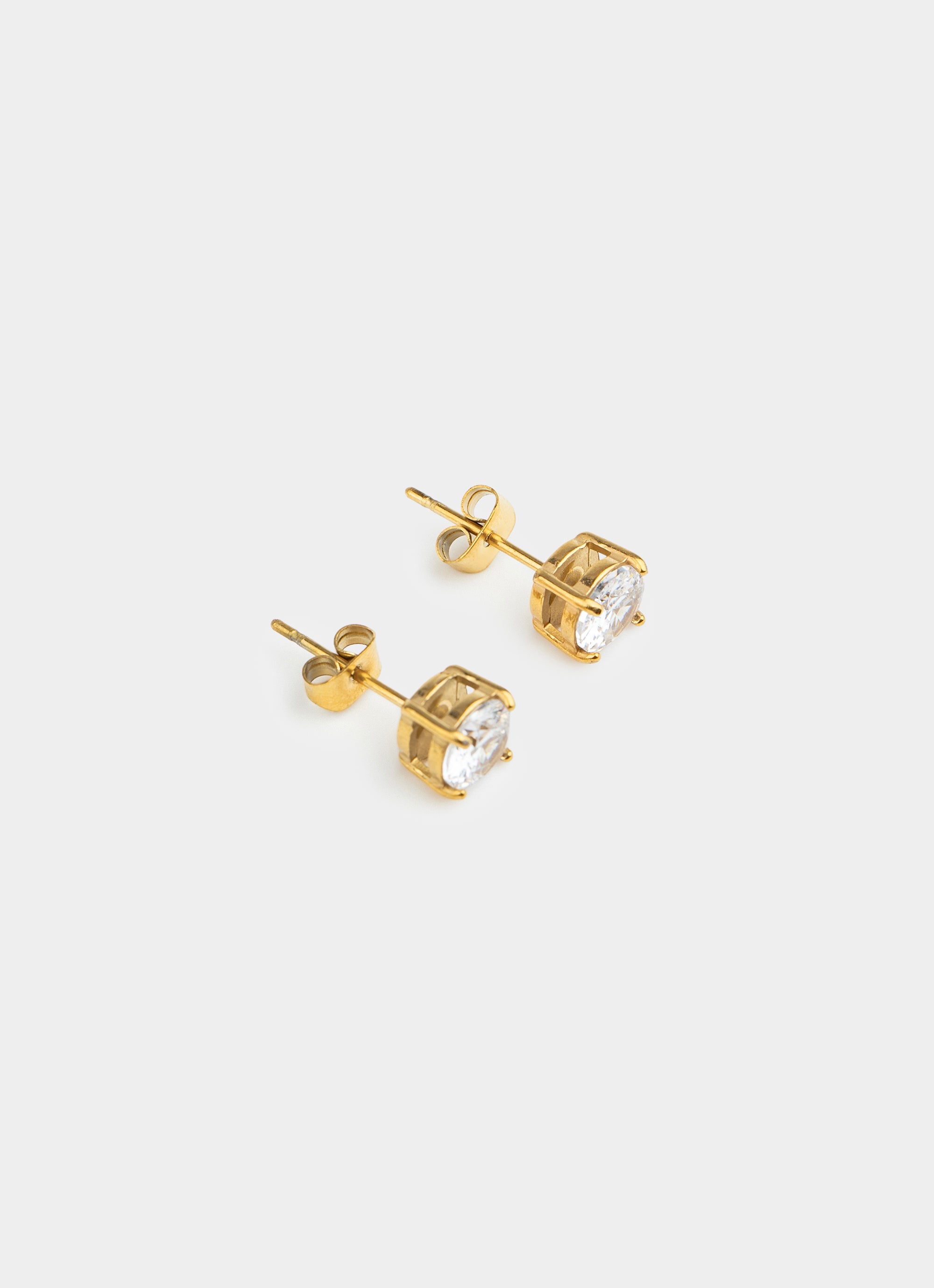 Crown Stud - 18K Gold Plated