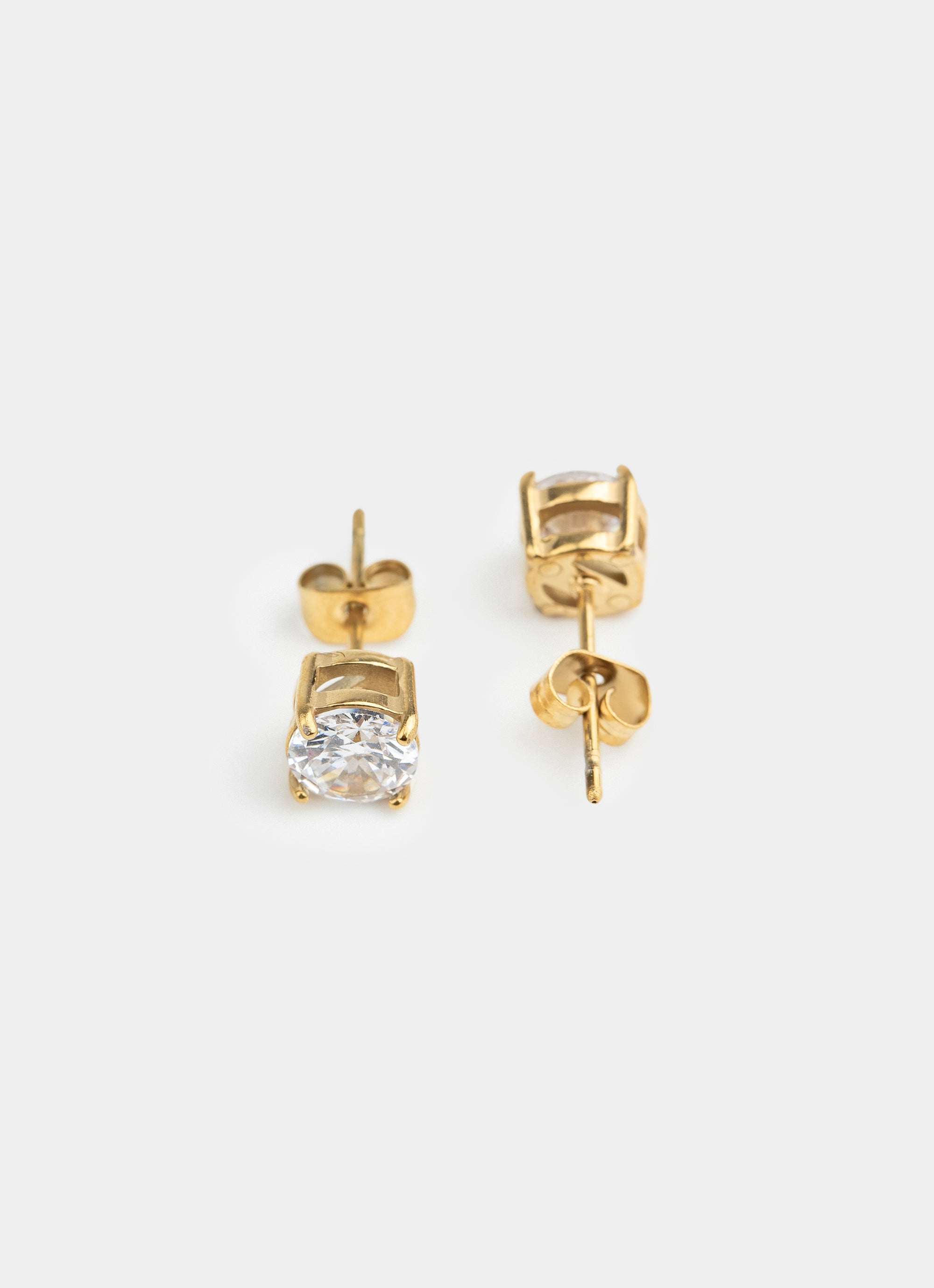 Crown Stud - 18K Gold Plated