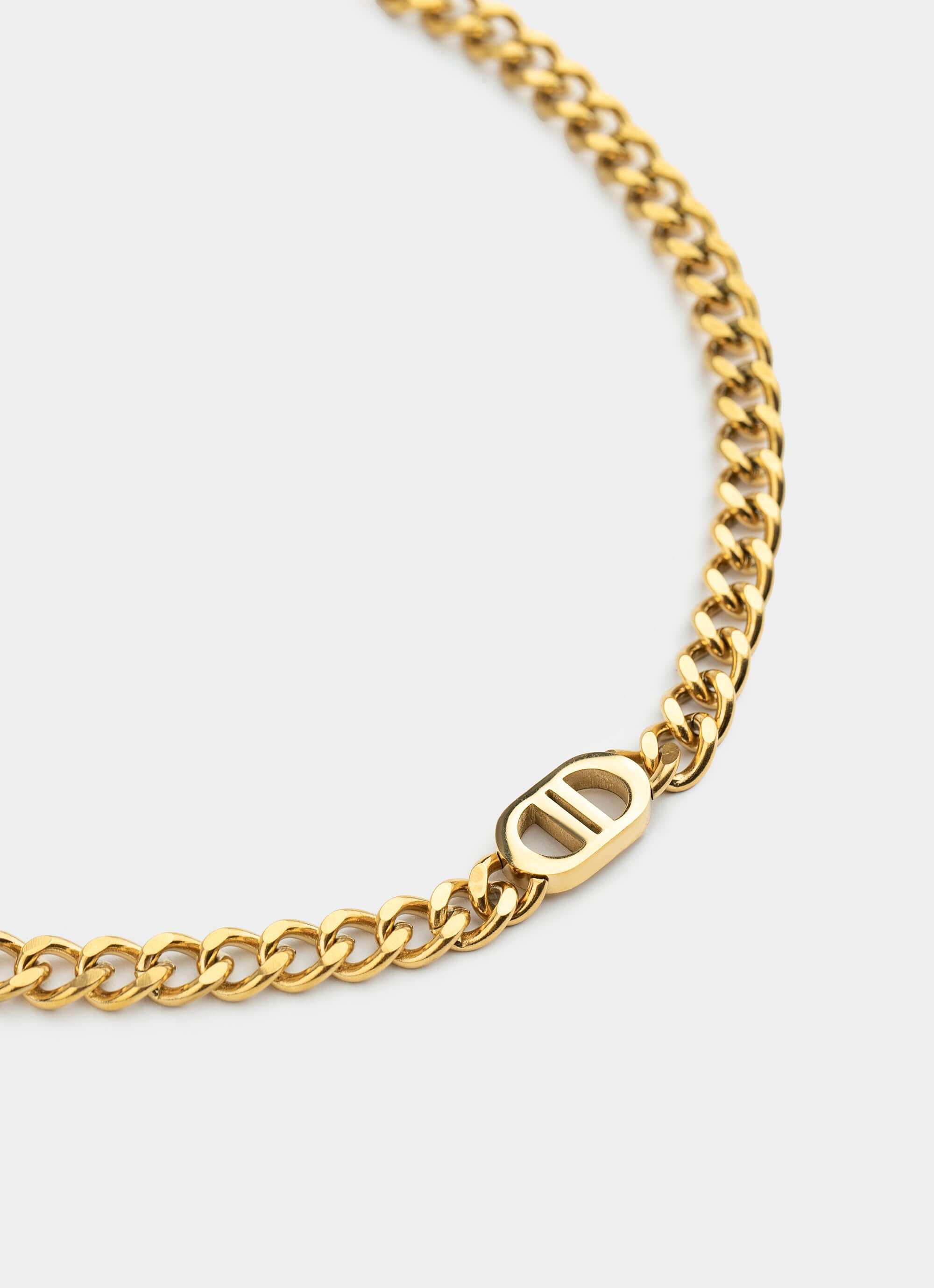 Mono Necklace - 18K Gold Plated