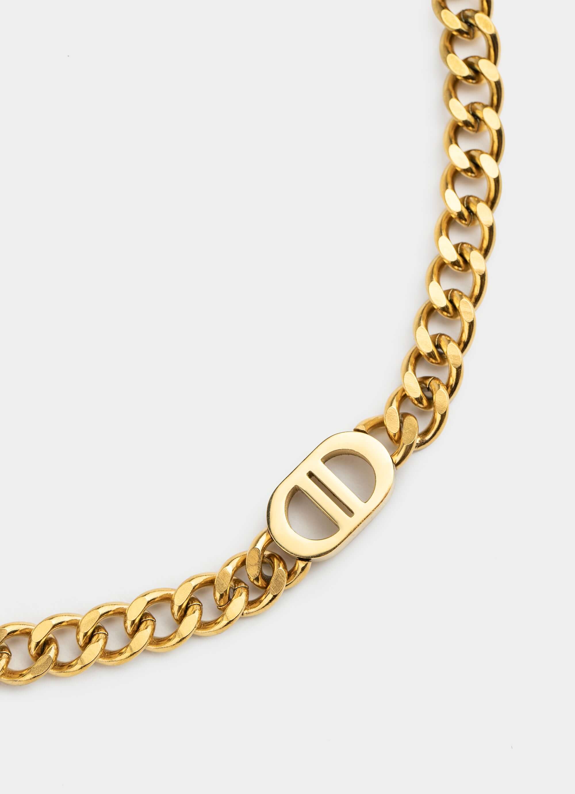 Mono Necklace - 18K Gold Plated