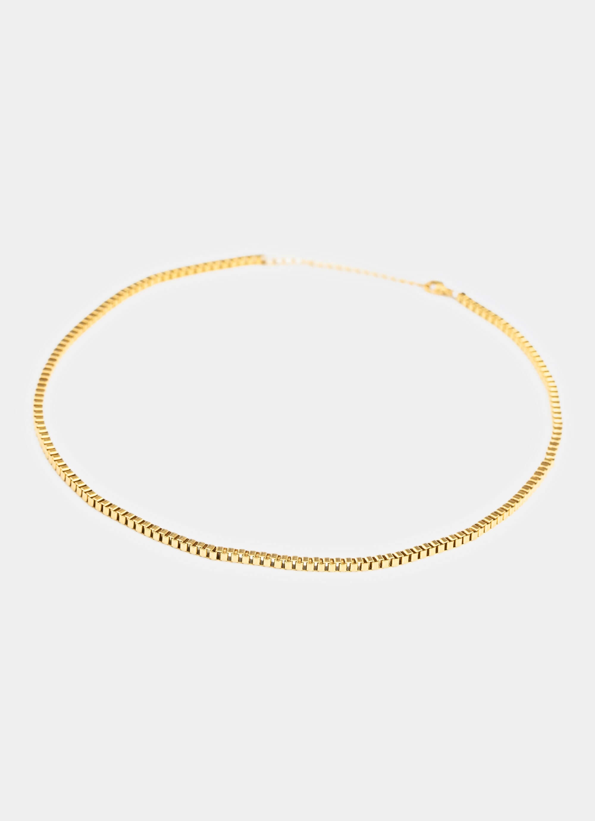 Square Box Chain - 18K Gold Plated