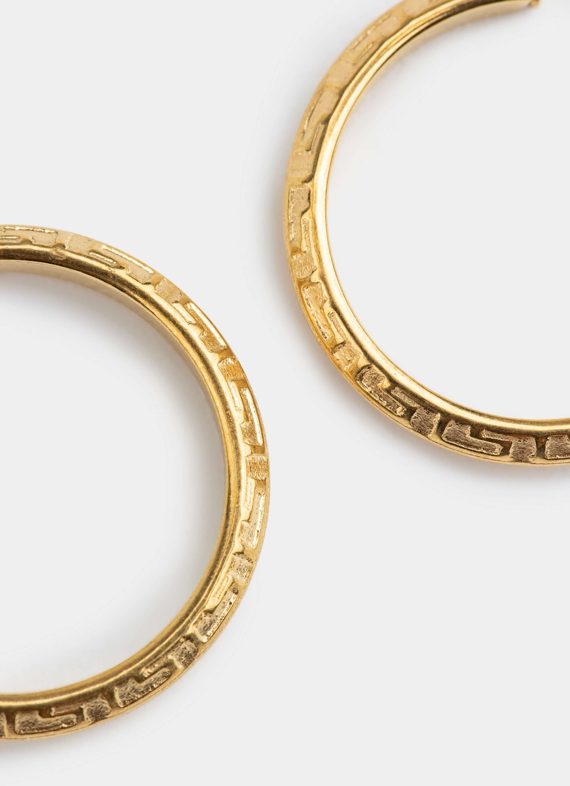 Greca Earring - 18K Gold Plated
