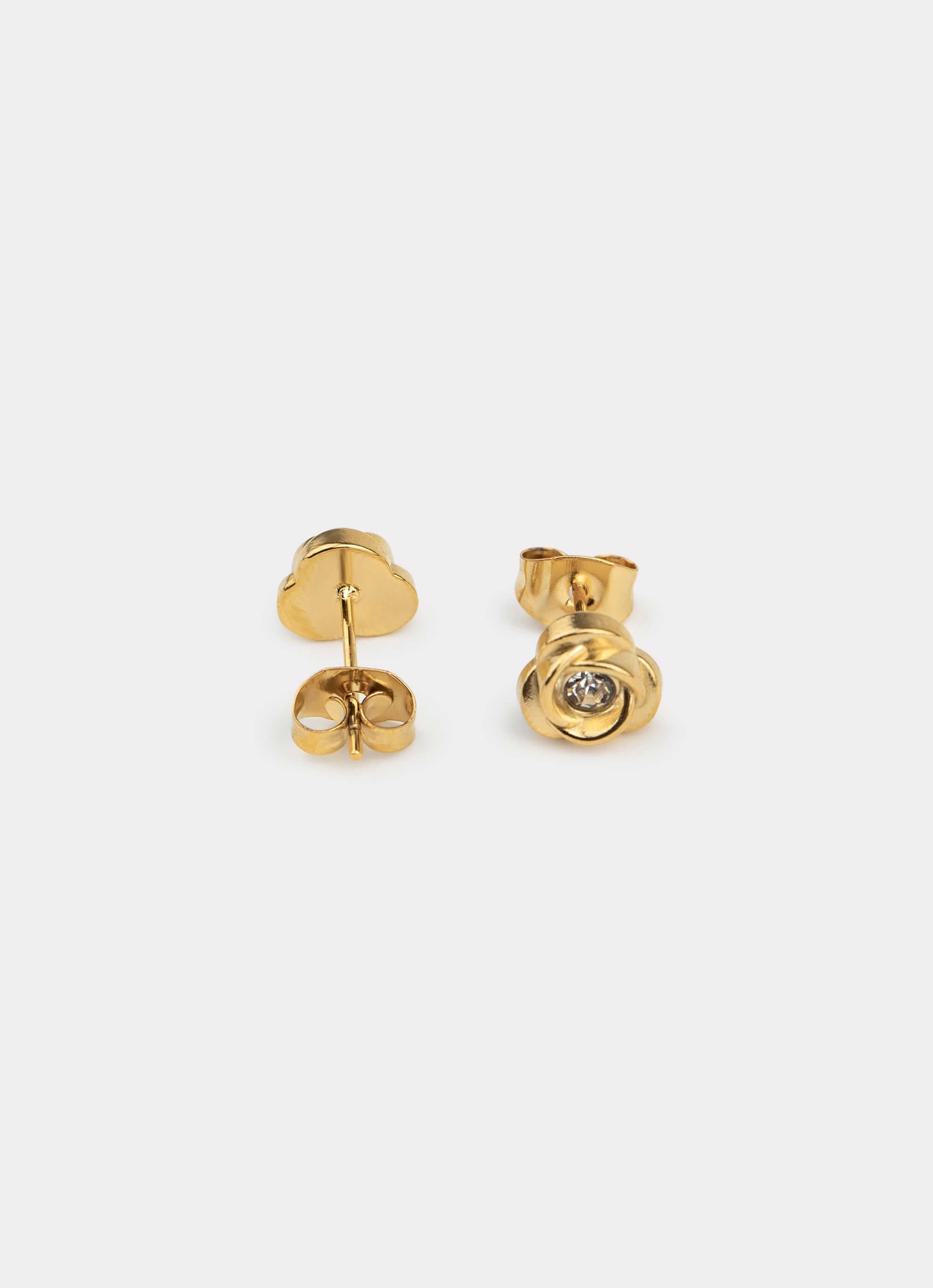 Flower Stud Earring - 18K Gold Plated