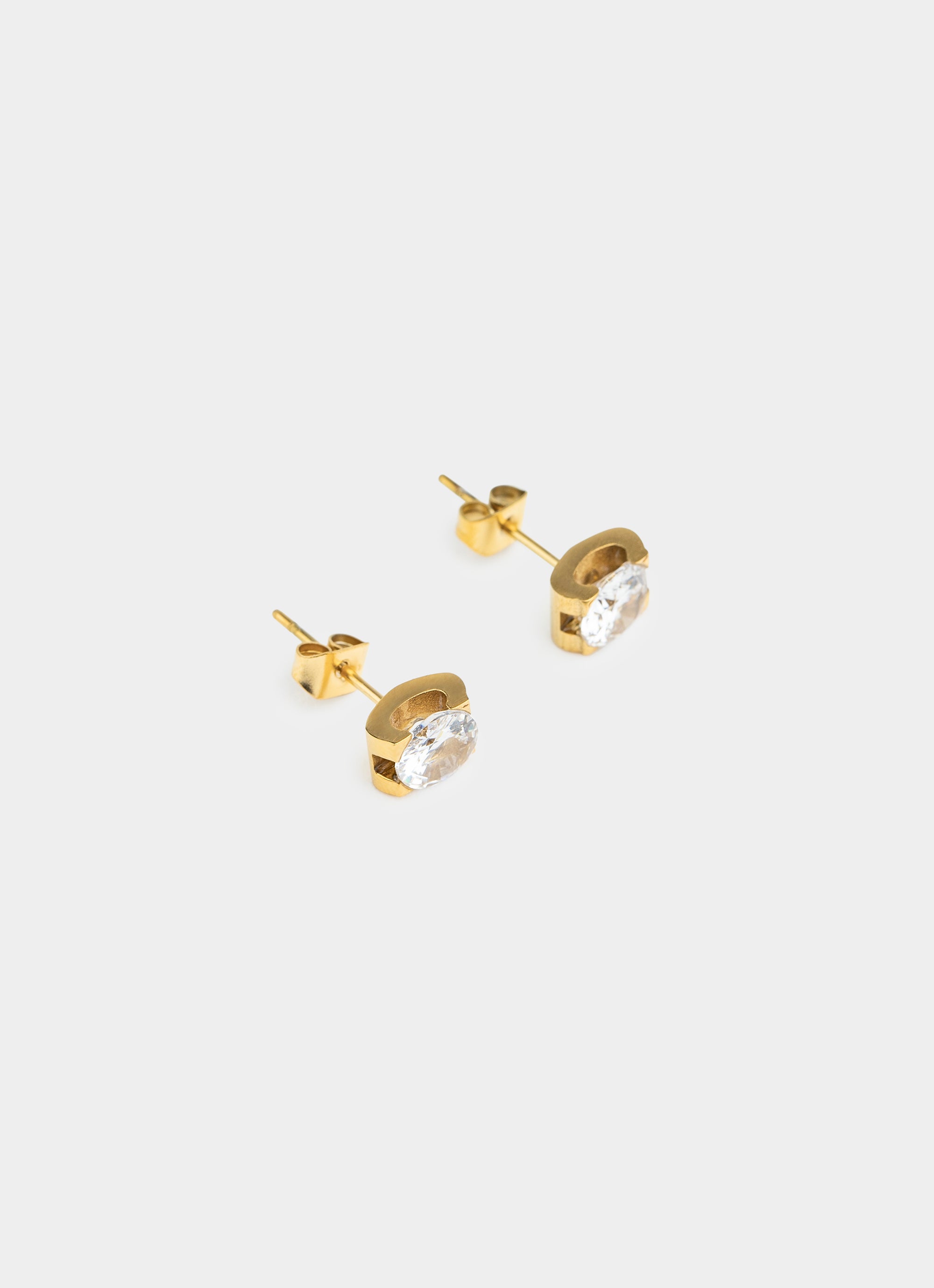 Claw Stud Earring - 18K Gold Plated