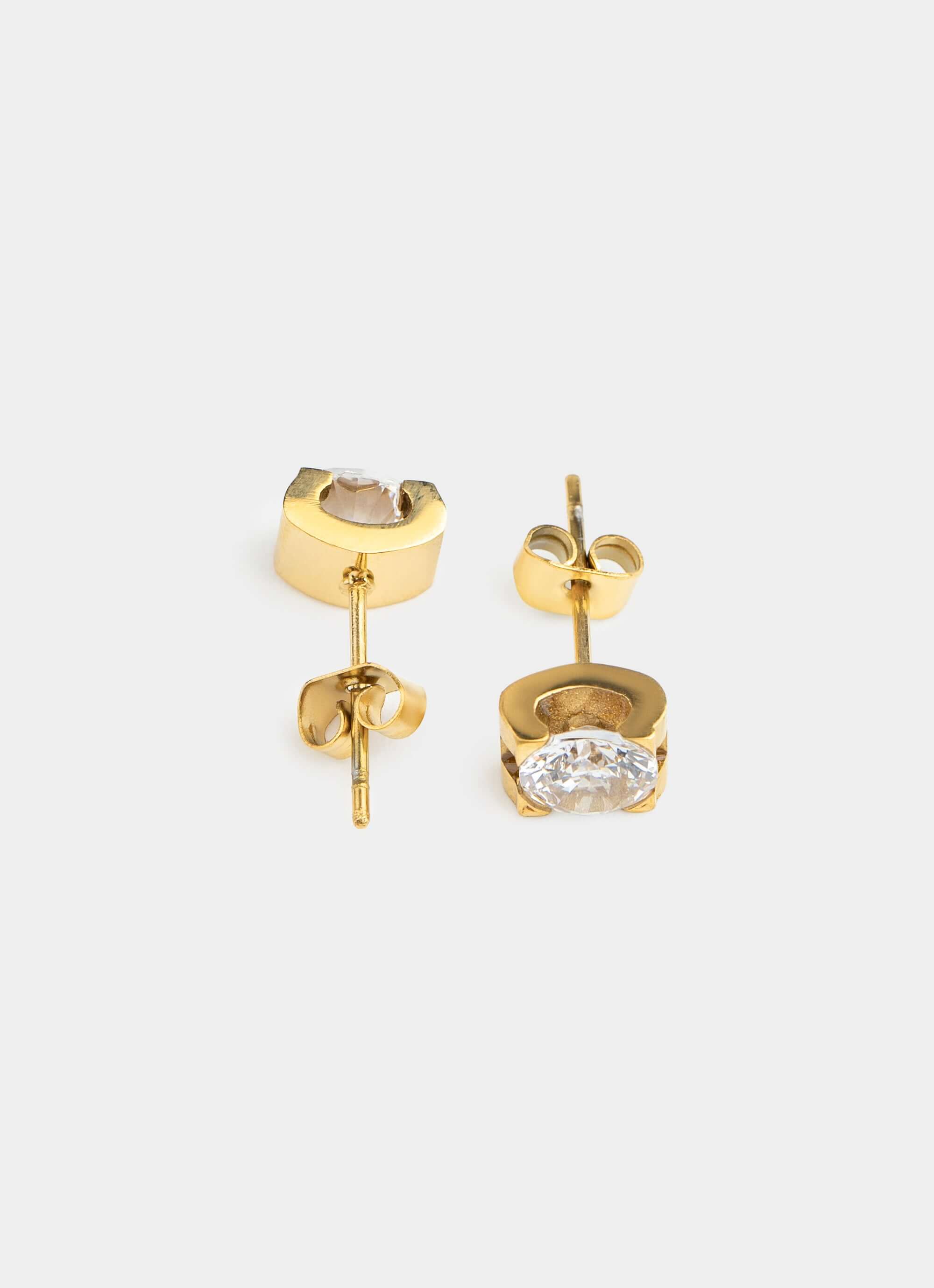 Claw Stud Earring - 18K Gold Plated