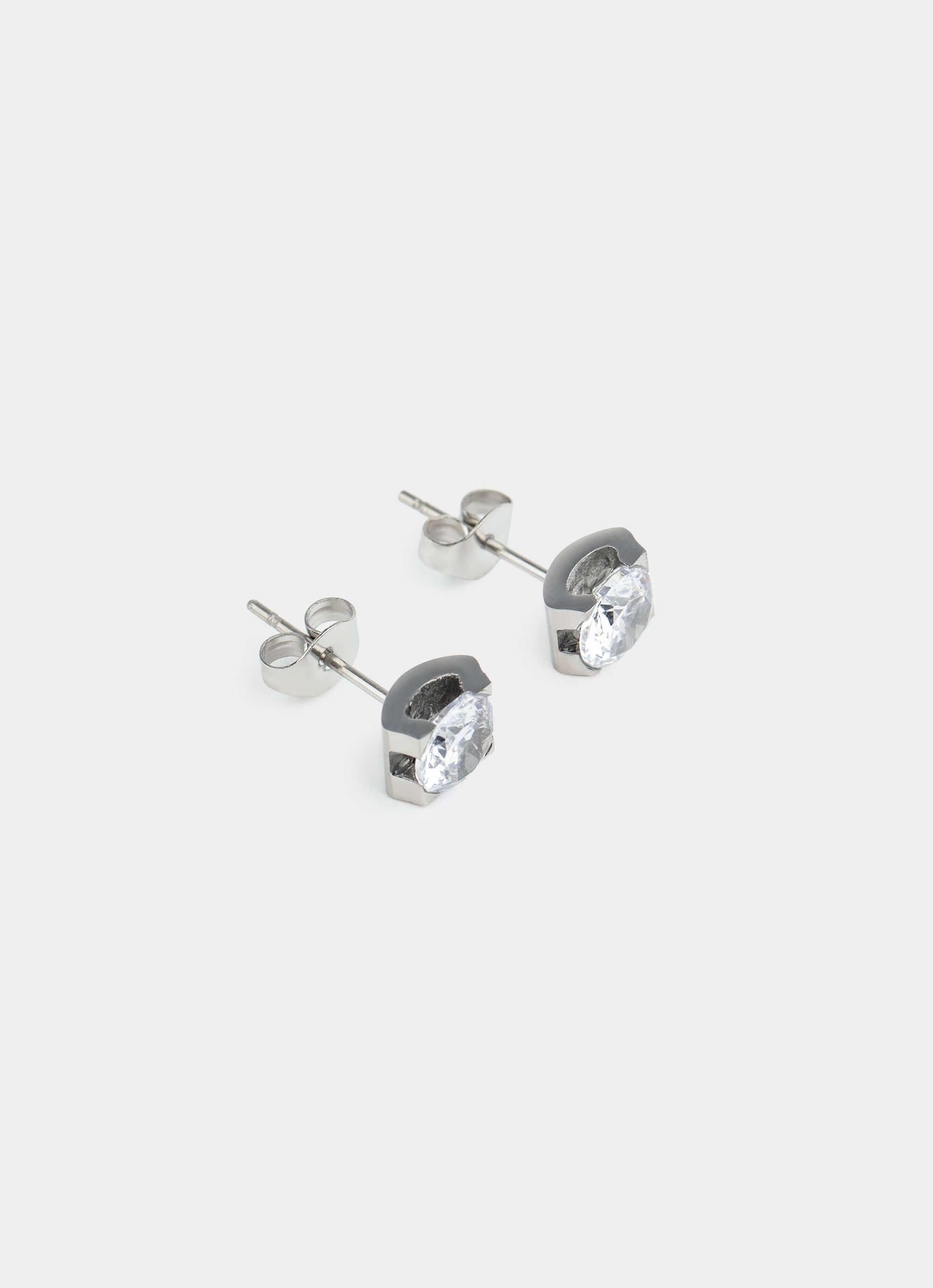 Claw Stud Earring - Stainless Steel