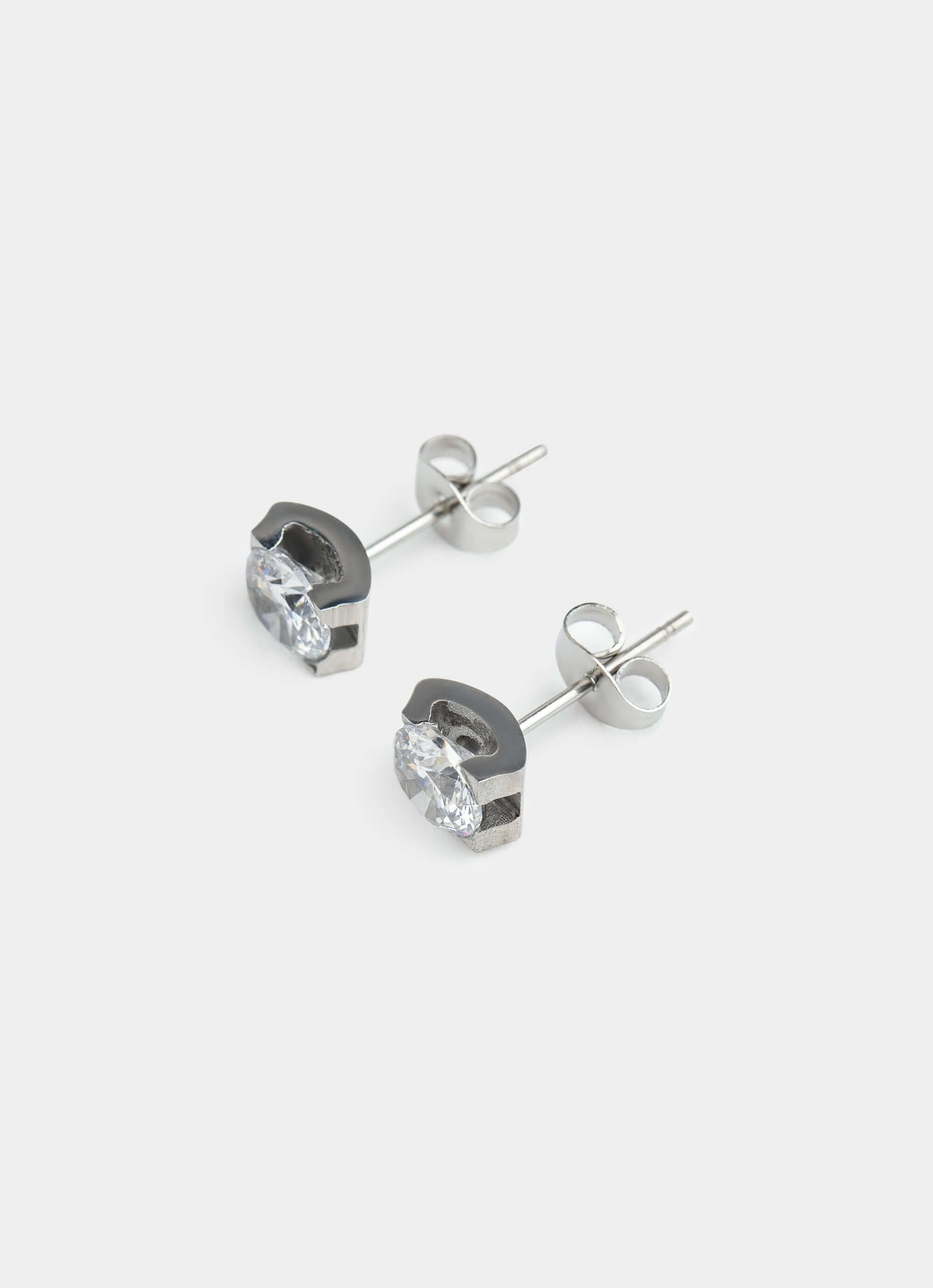 Claw Stud Earring - Stainless Steel