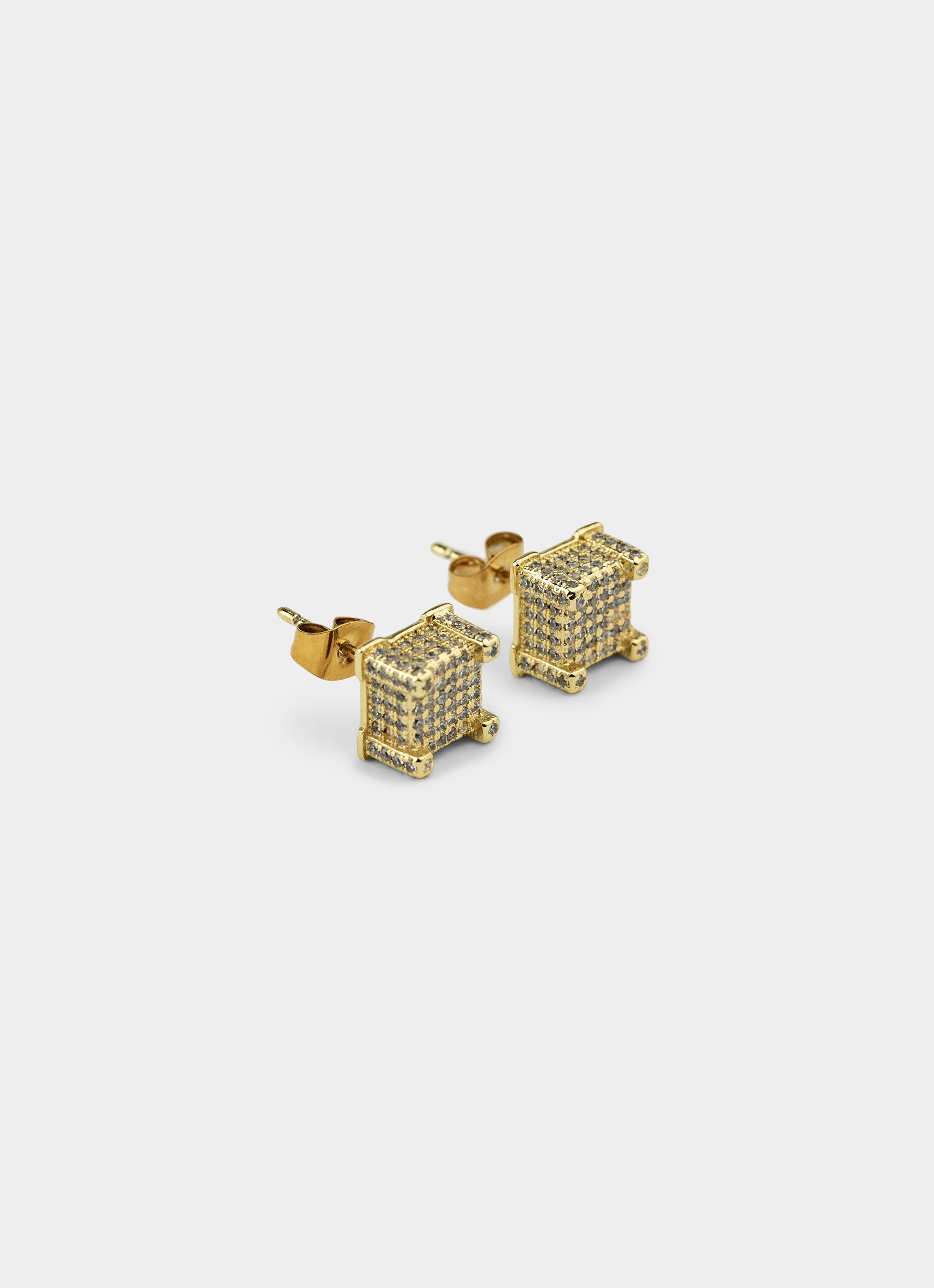 Icy Palace Stud - 18K Gold Plated