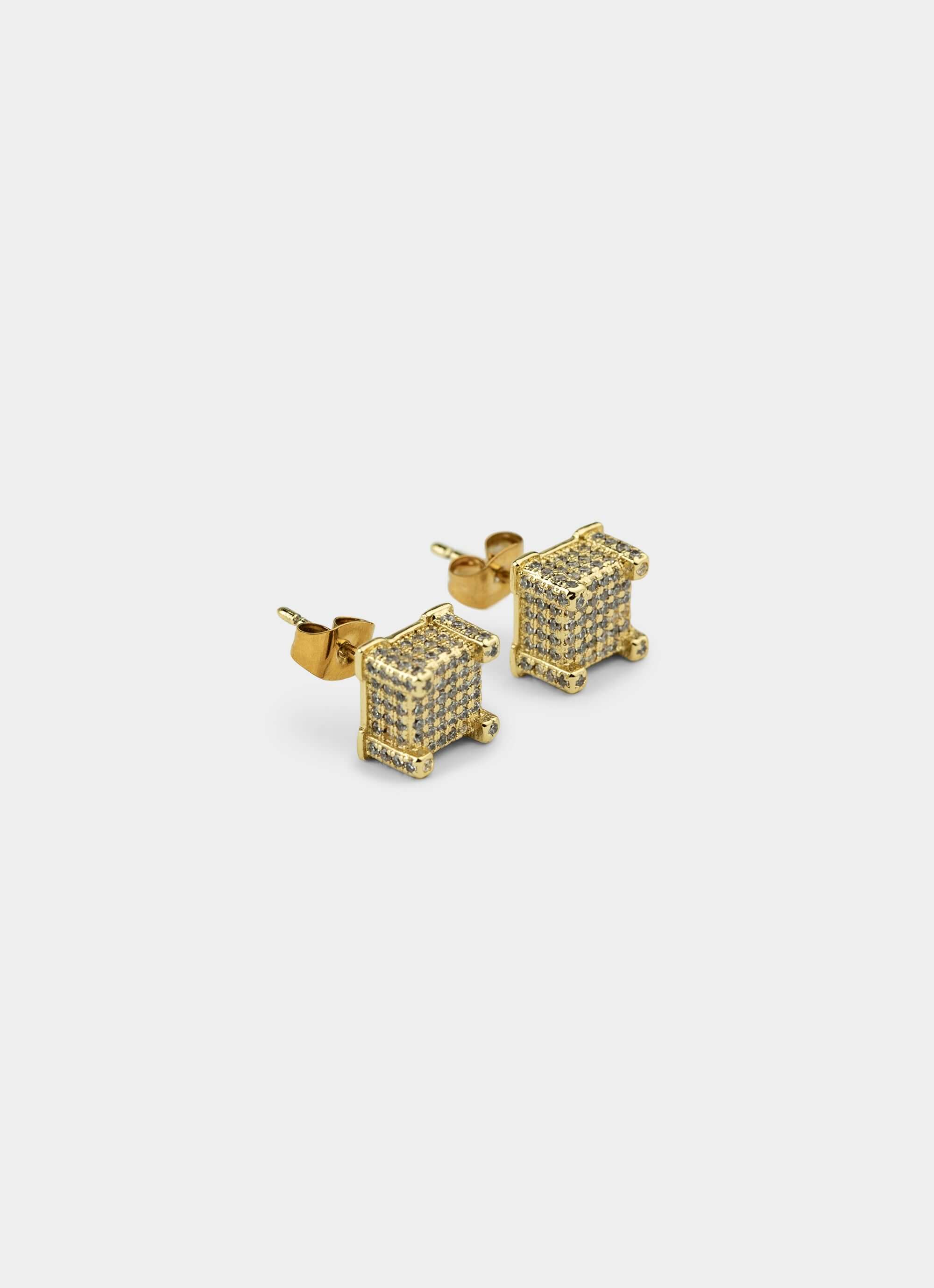 Icy Palace Stud - 18K Gold Plated