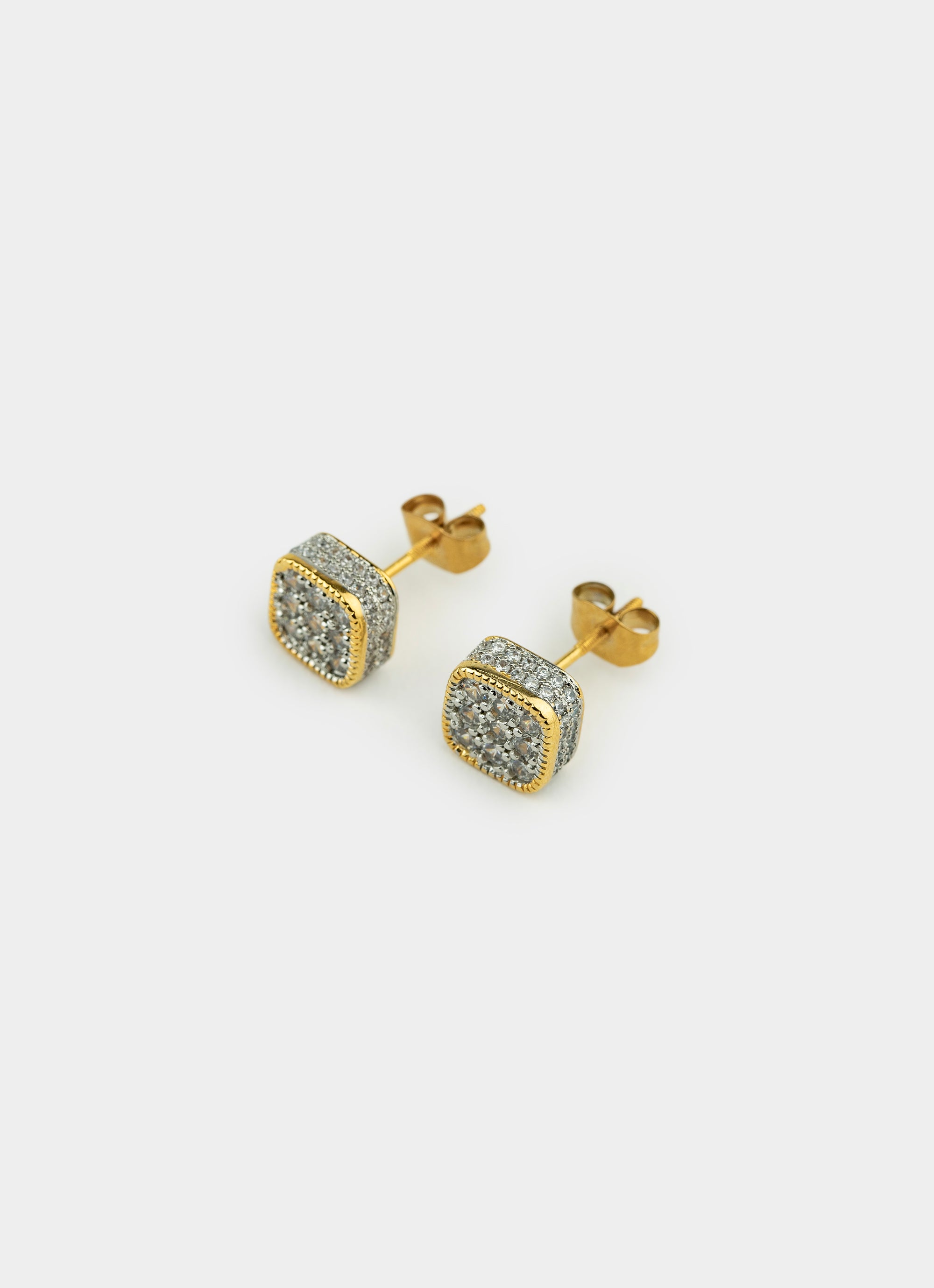 Icy Imperial Stud - 18K Gold Plated