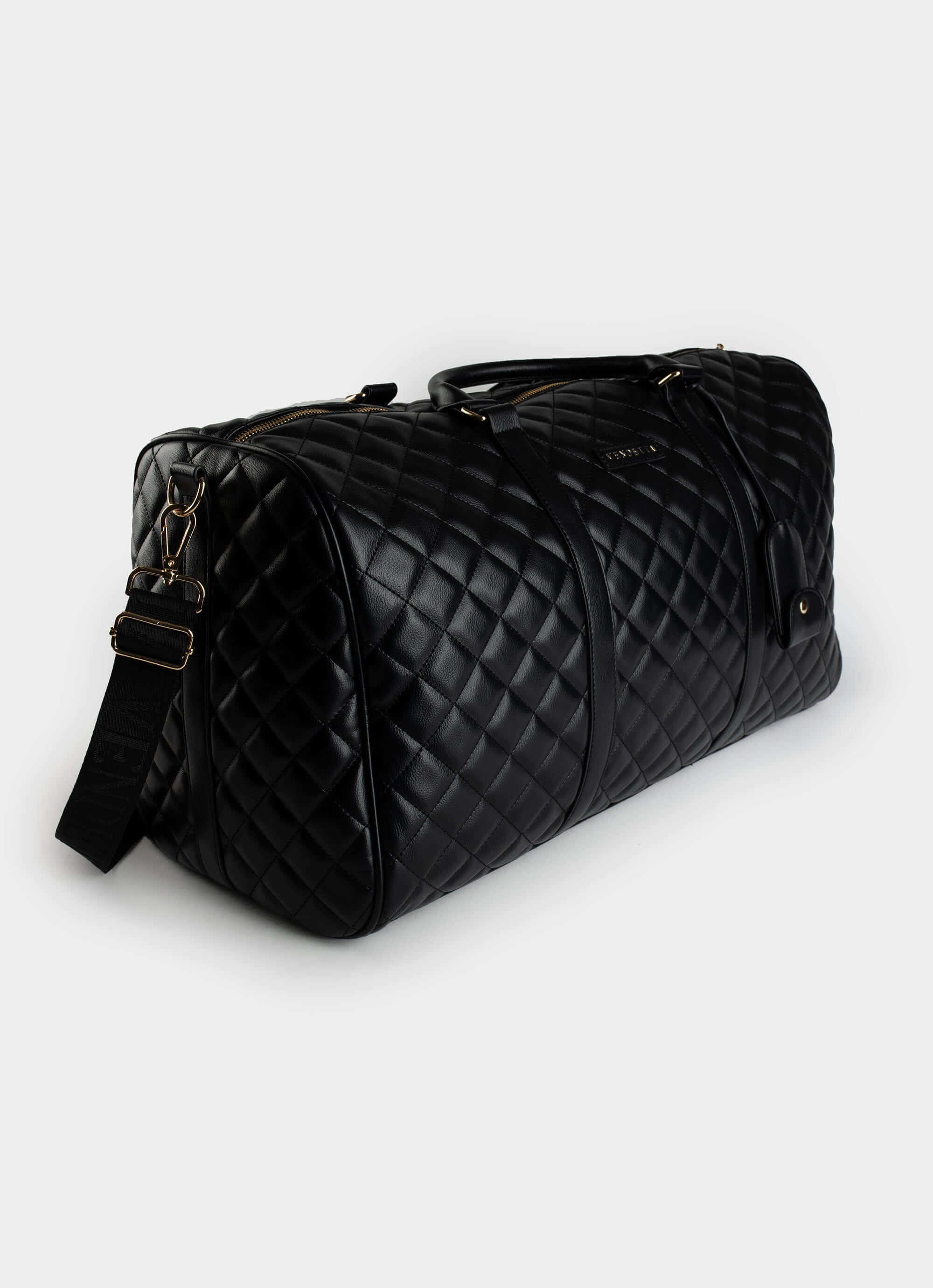 PU leather duffle – quilted design – Vendetta Jewellery