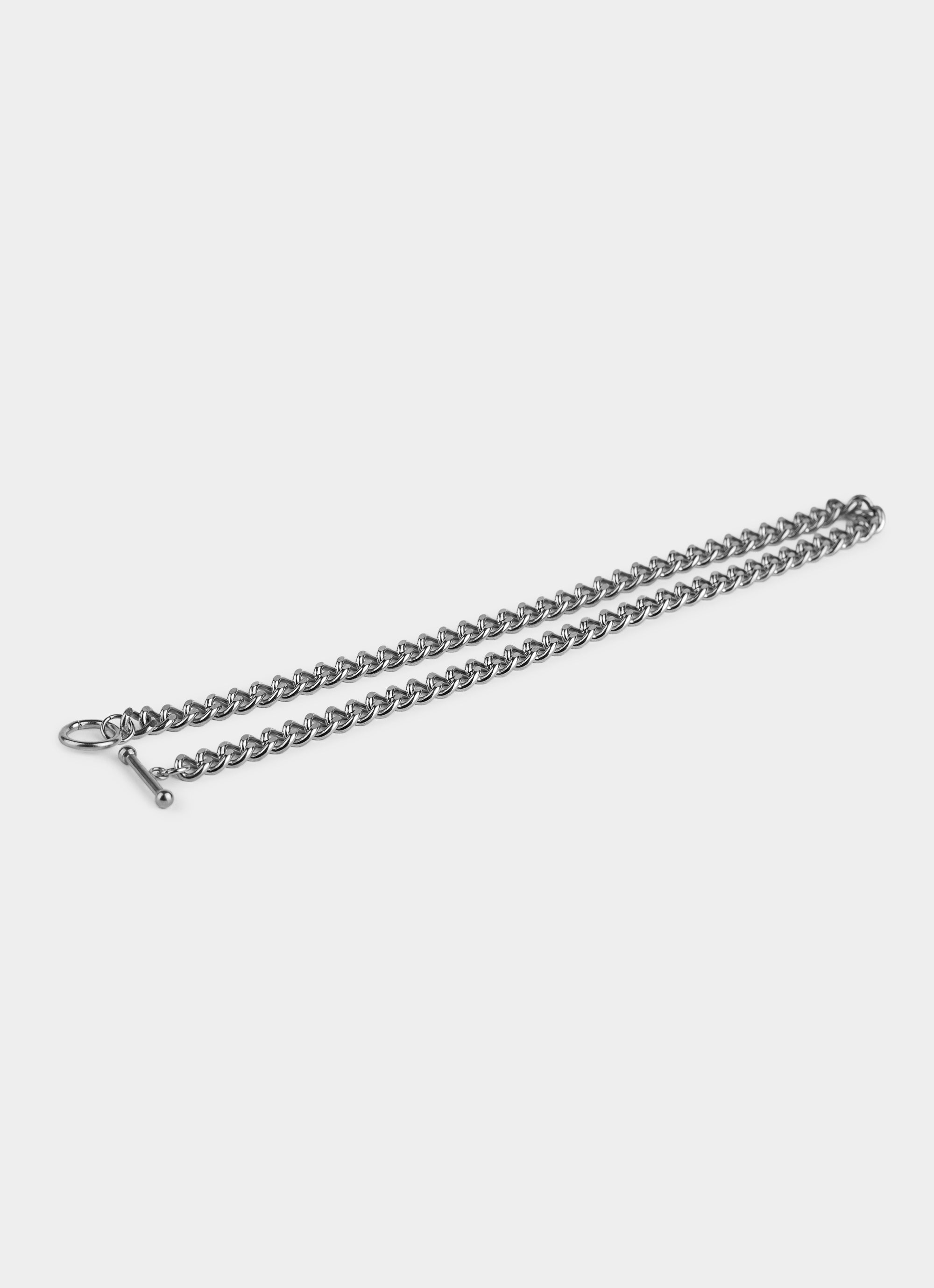 Bar Clasp Cuban Chain - Stainless Steel