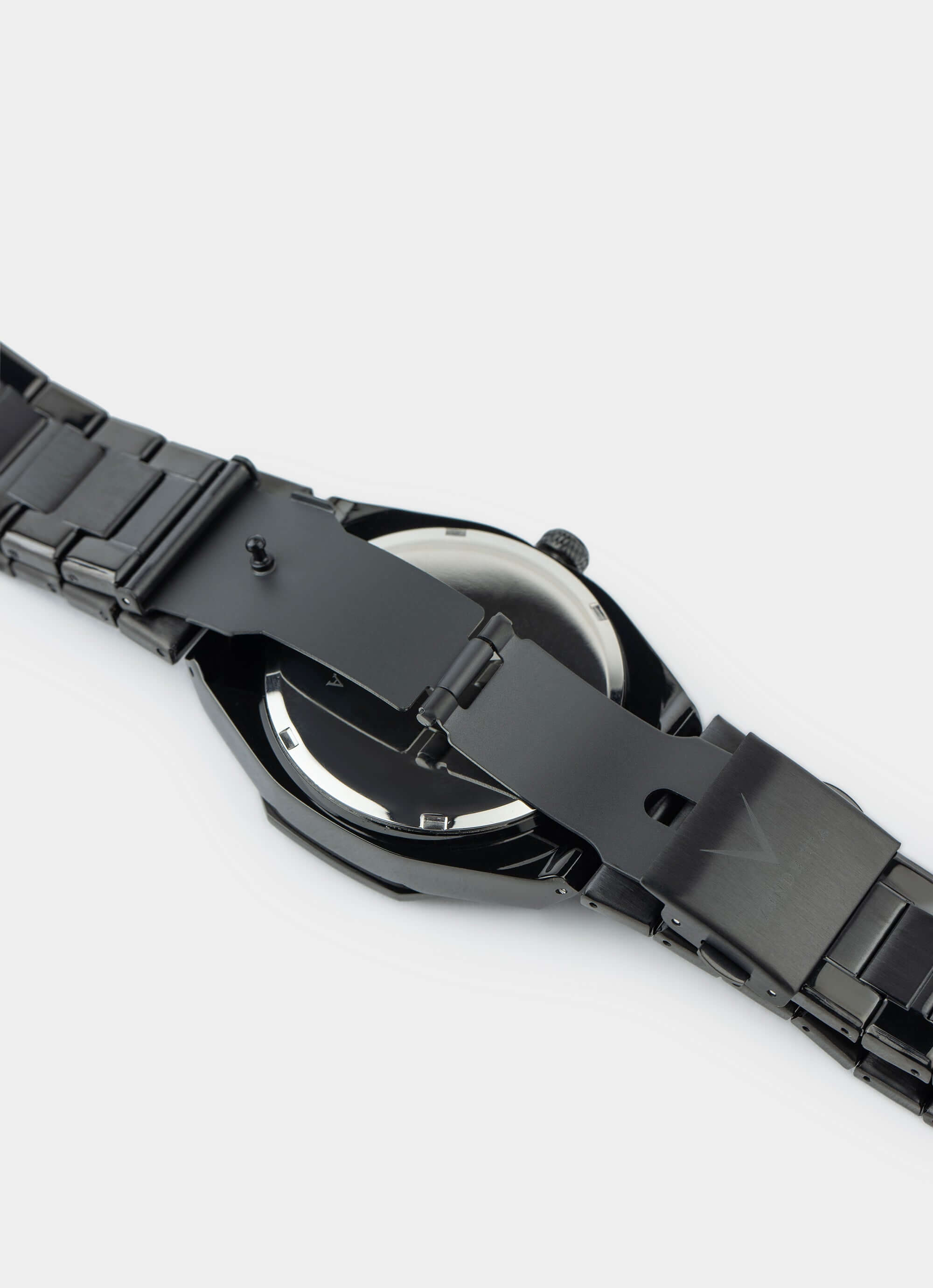 stainless steel watch – black – Monarc Watch - Black – Vendetta Jewellery
