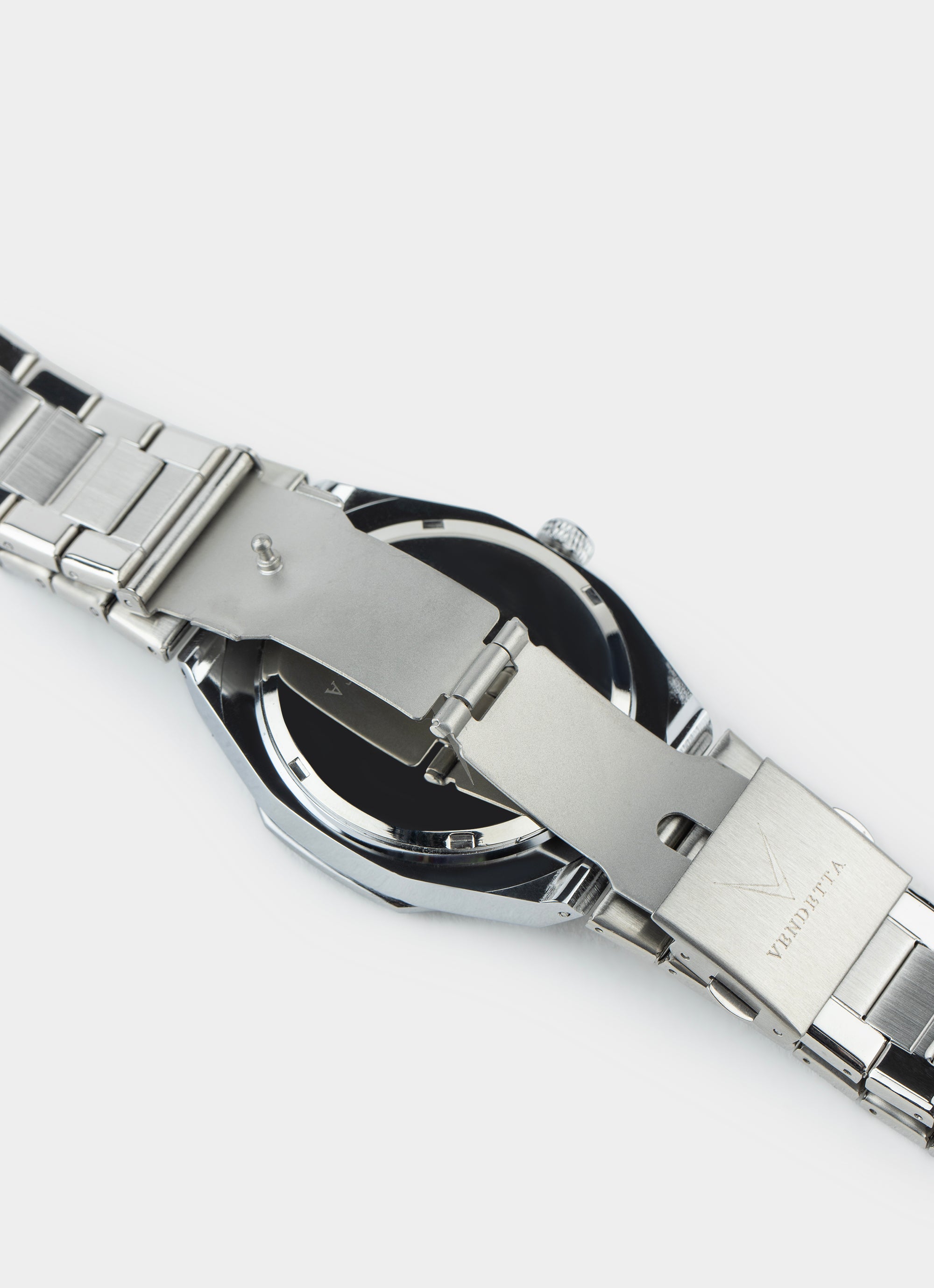 Monarc Watch - Silver/Black
