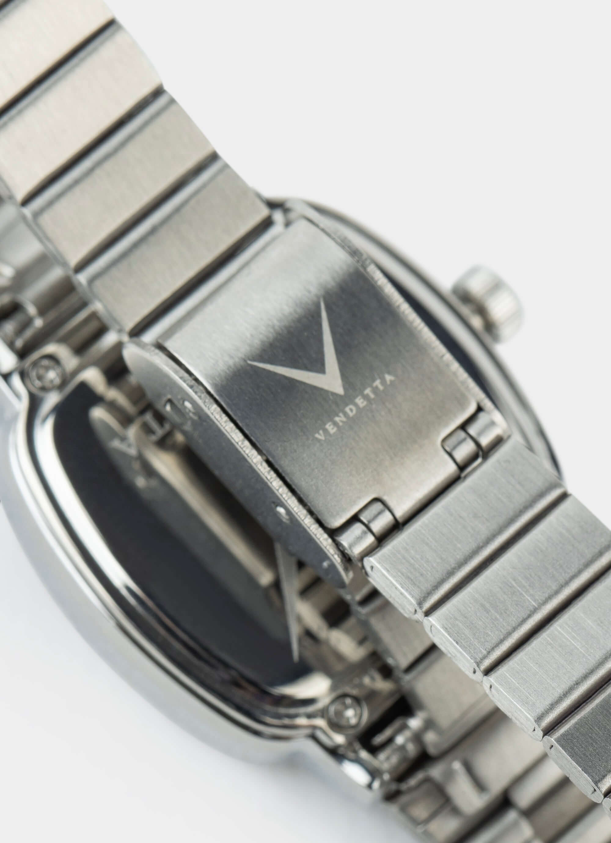 stainless steel watch – Vendetta logo detail – Camille Watch - Silver