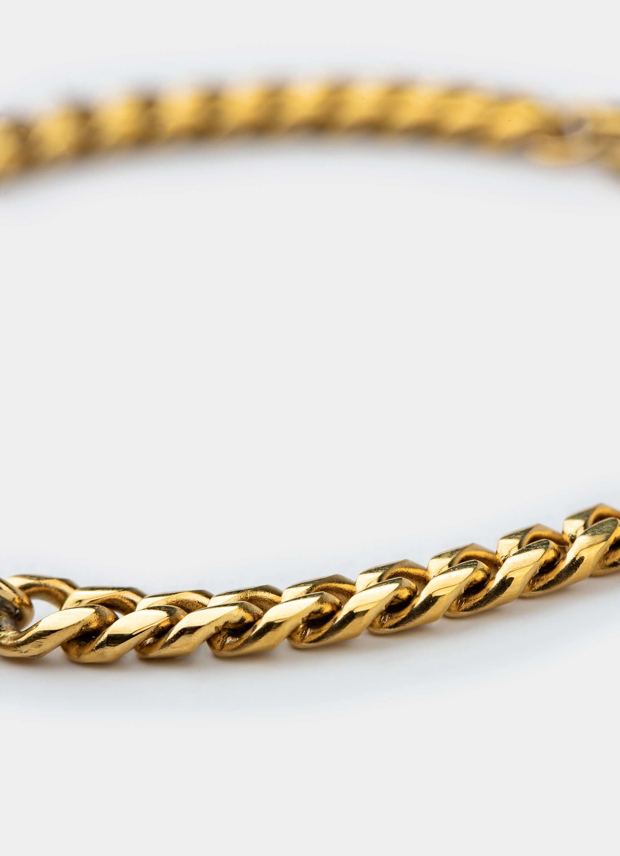 18k gold plated bracelet – chain design – Vendetta Jewellery