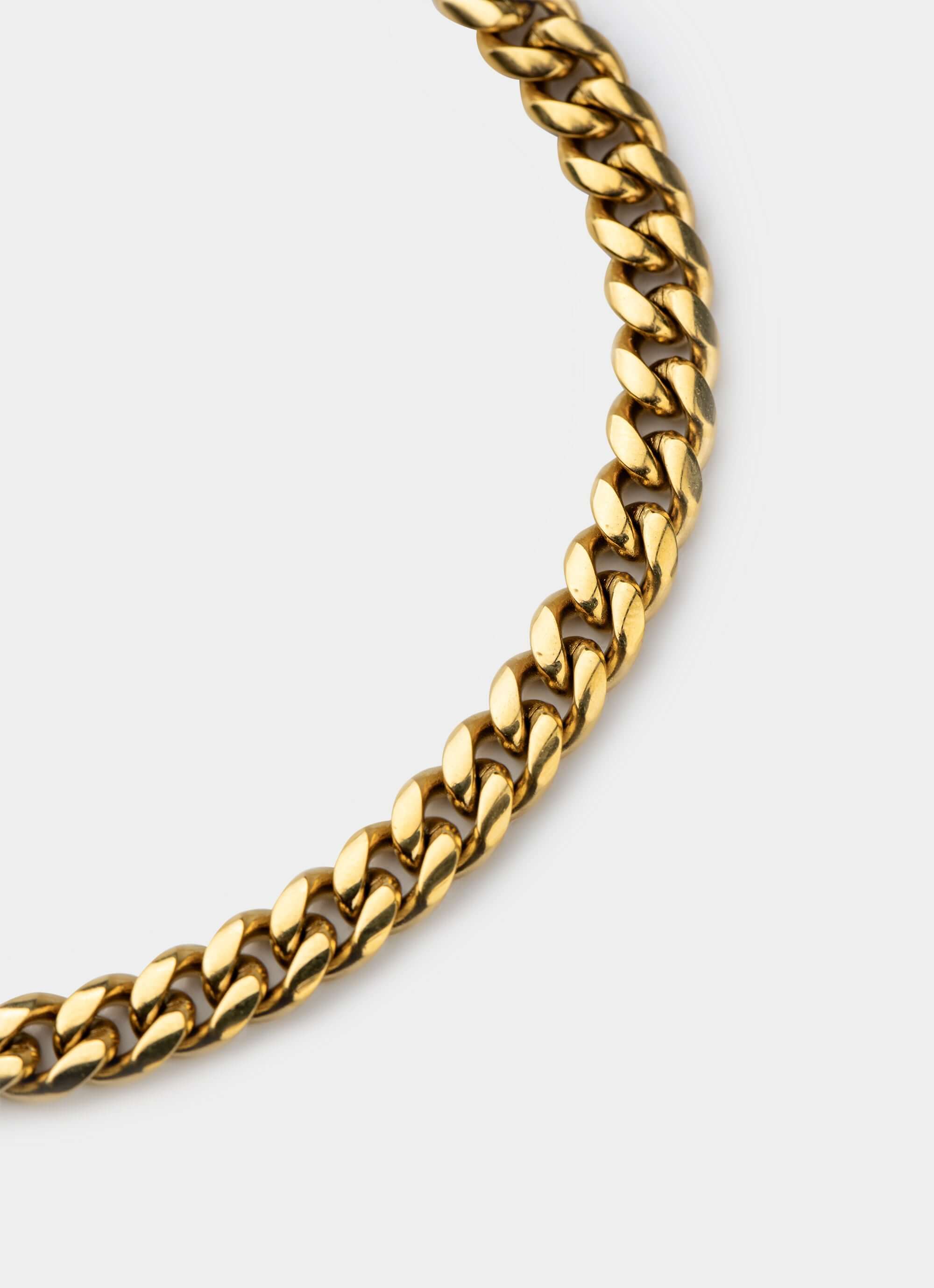 18k gold plated bracelet – stainless steel chain – Vendetta Jewellery