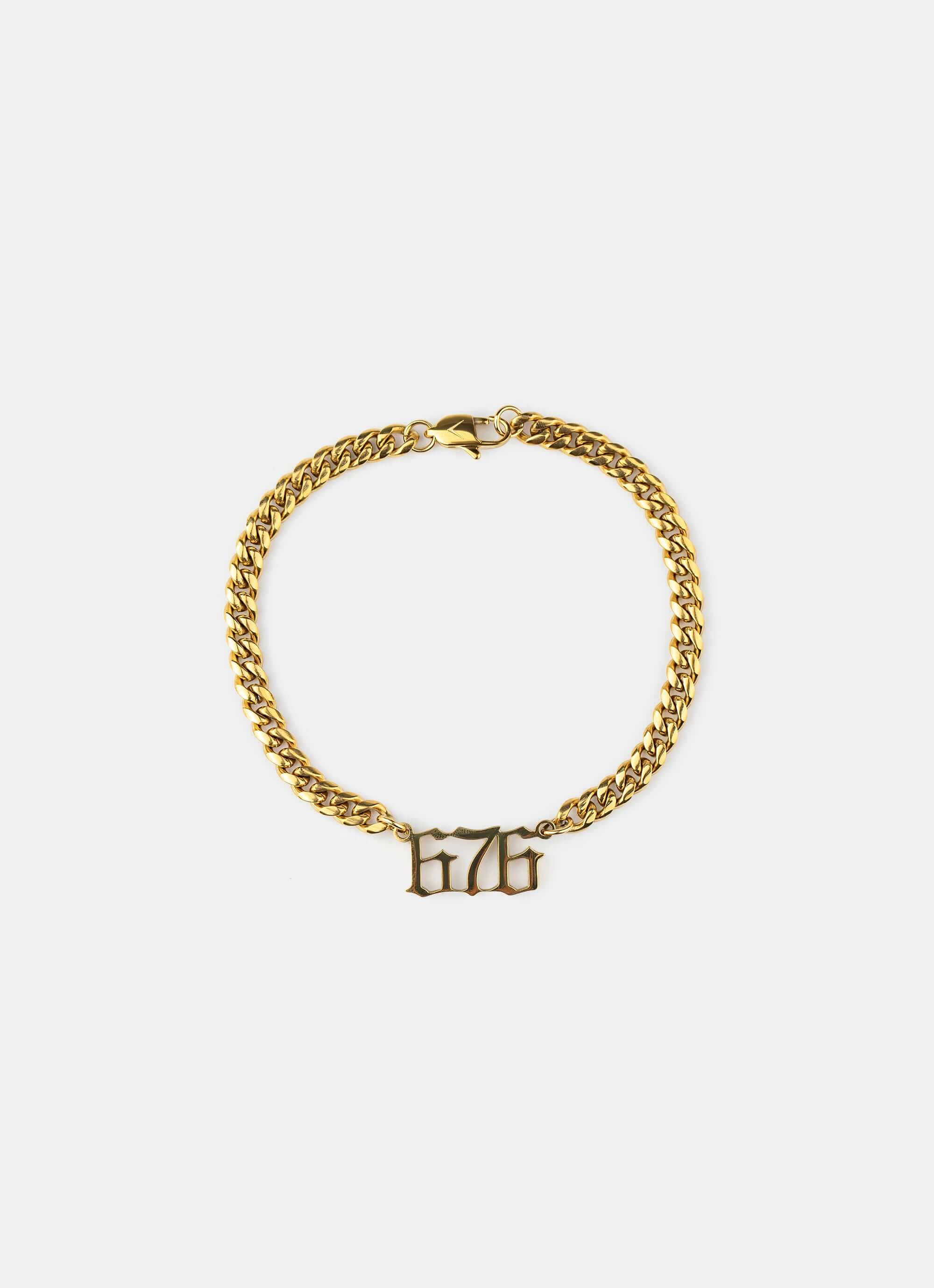 18k gold plated bracelet – 676 Legacy Bracelet - 18k Gold Plated – Vendetta Jewellery