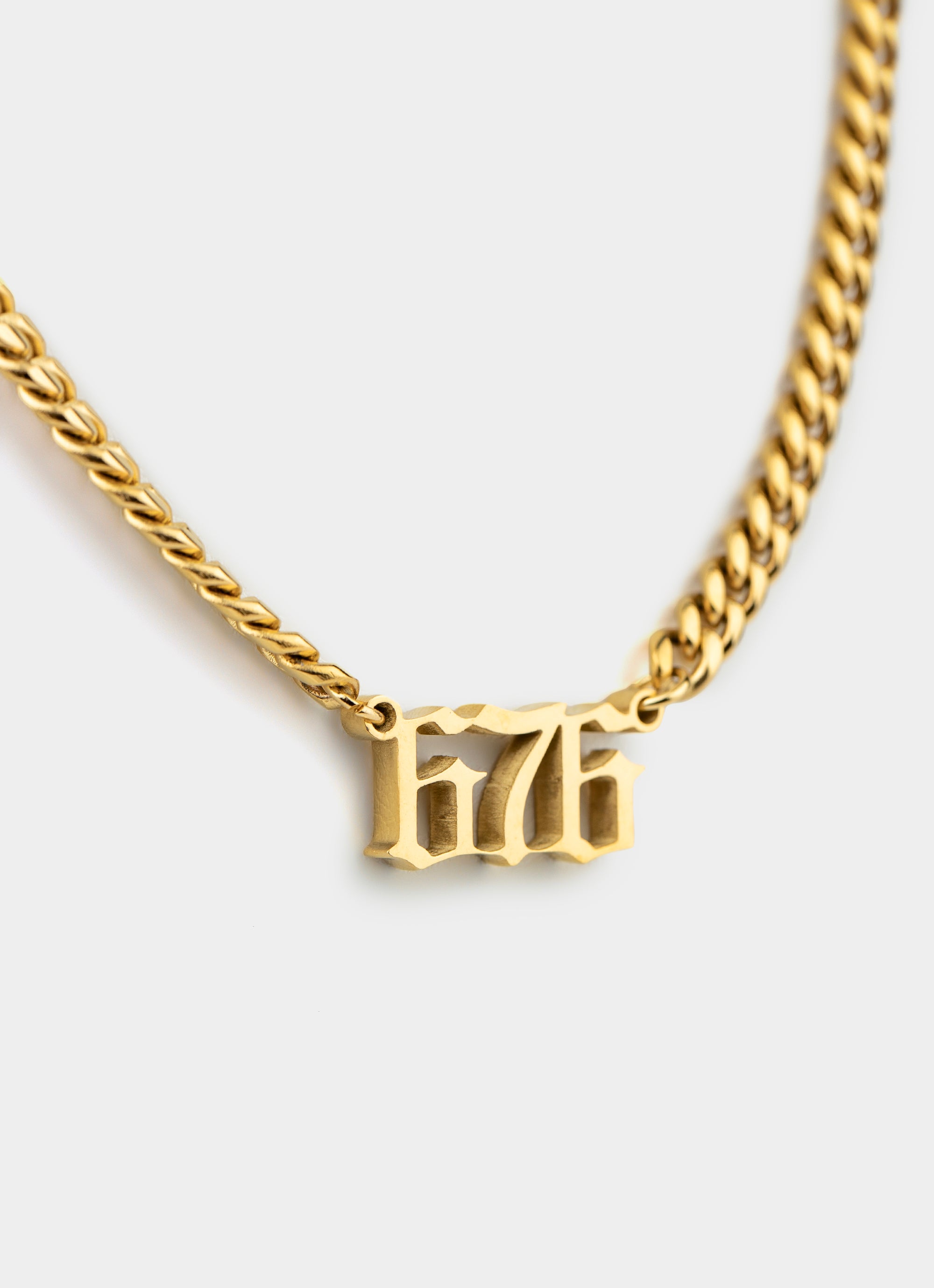 676 Legacy Necklace - 18k Gold Plated