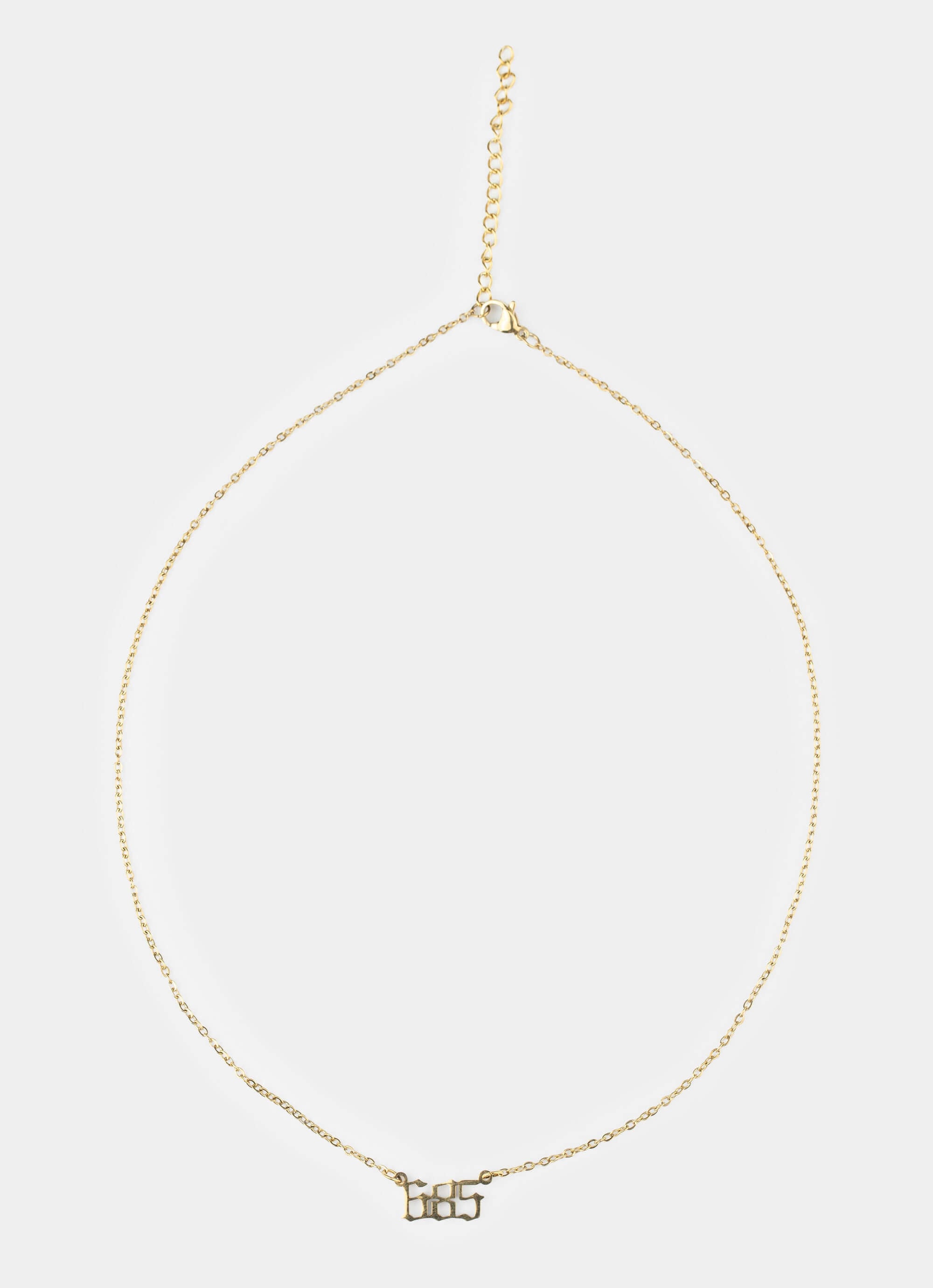 stainless steel necklace – 685 Kin Necklace - 18k Gold Plated – Vendetta Jewellery