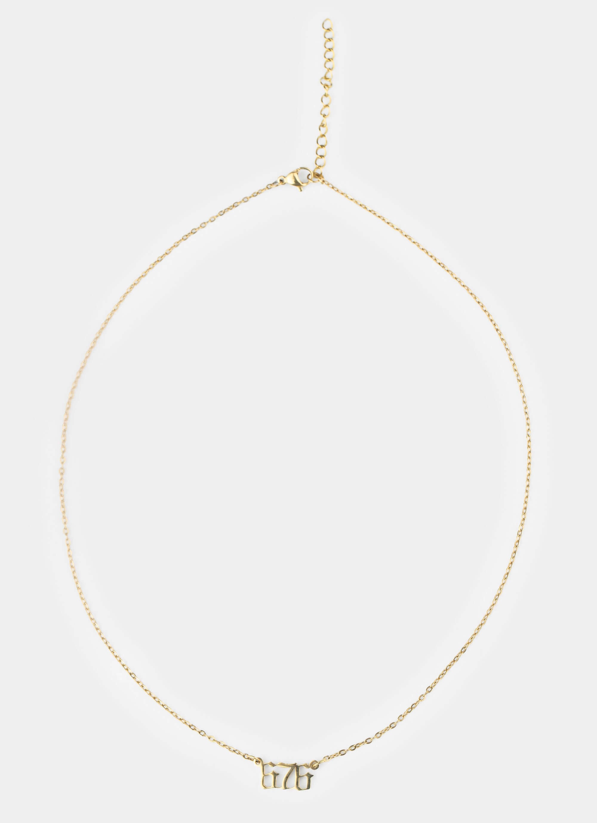 stainless steel necklace – 676 Kin Necklace - 18k Gold Plated – Vendetta Jewellery