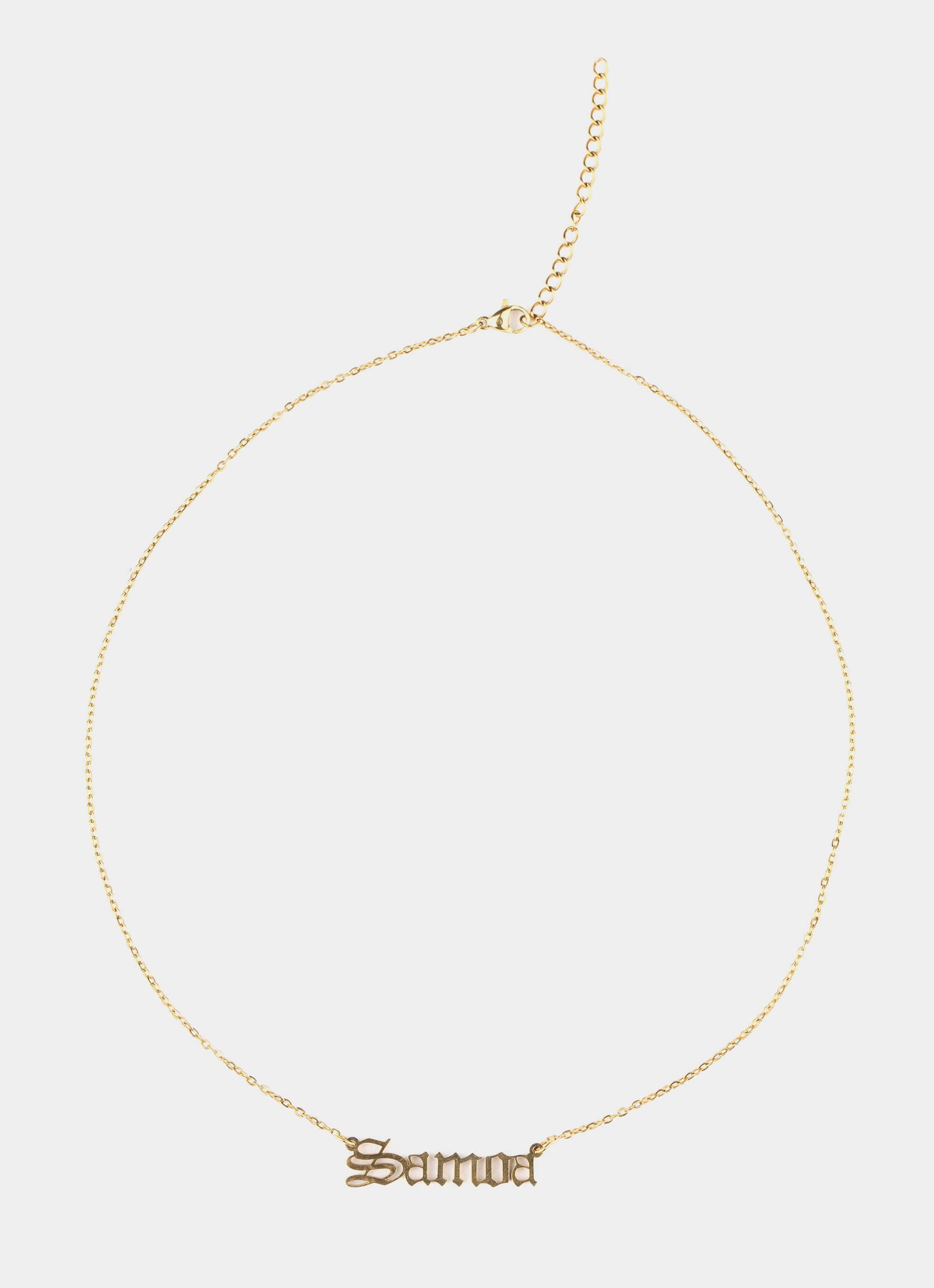 Stainless steel necklace – Samoa Kin Necklace - 18k Gold Plated – Vendetta Jewellery