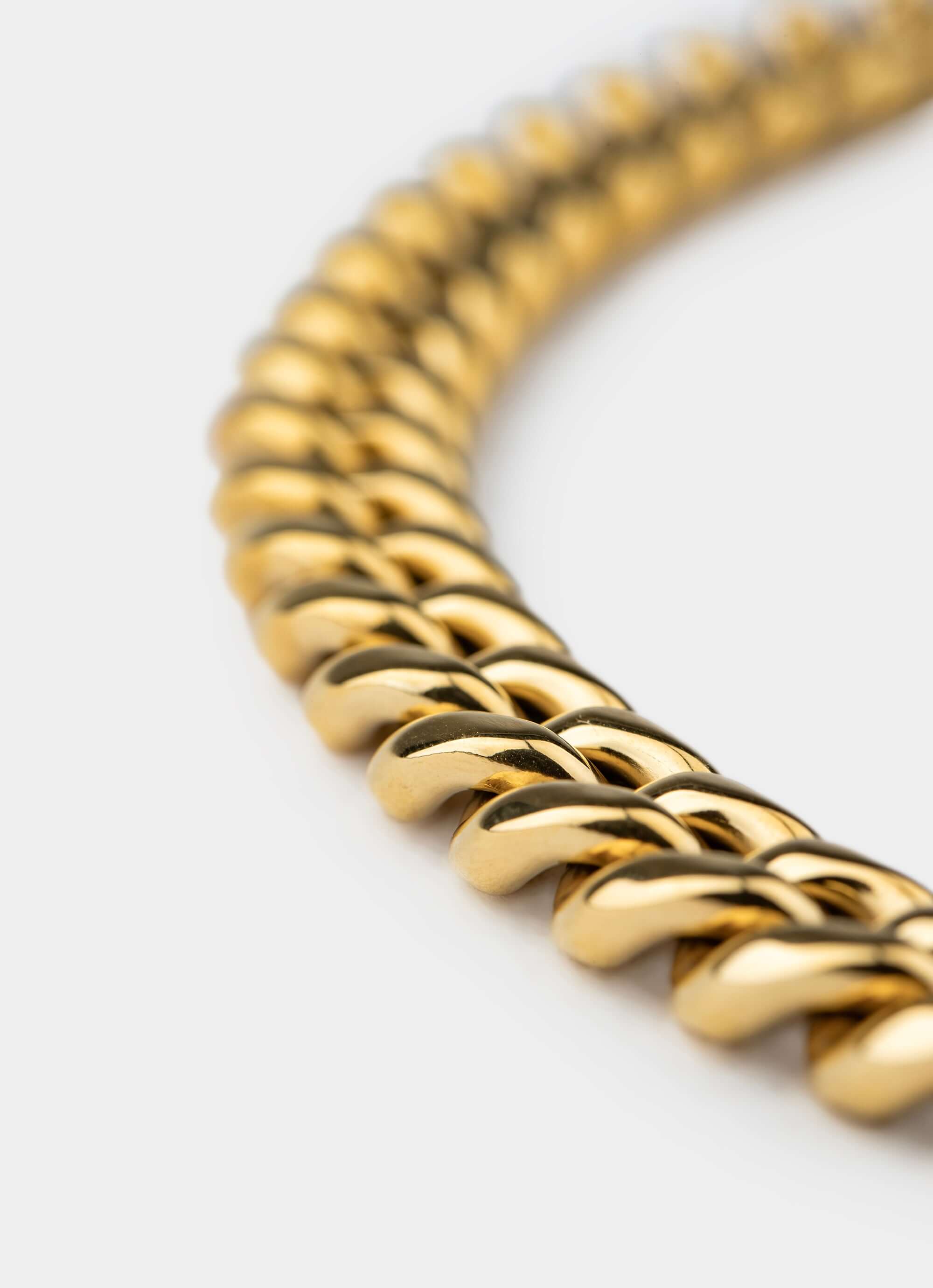 18K gold plated Miami Cuban Chain 12mm – Vendetta Jewellery