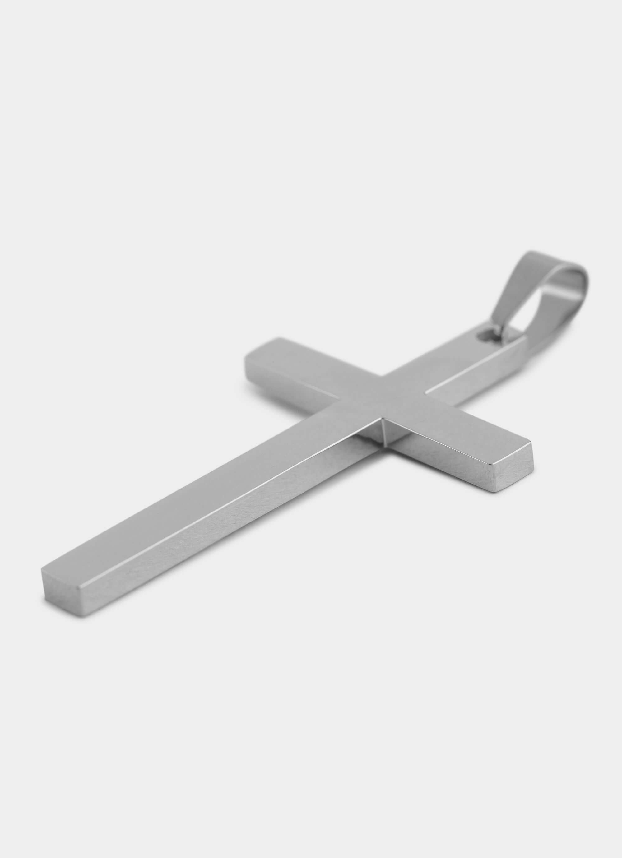 Stainless steel cross pendant – Heritage – Vendetta Jewellery