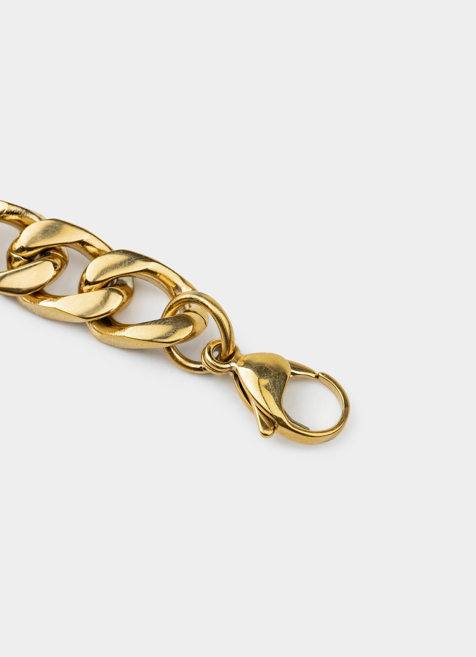 Vendetta Cuban Cross Bracelet M/L - 18k Gold Plated
