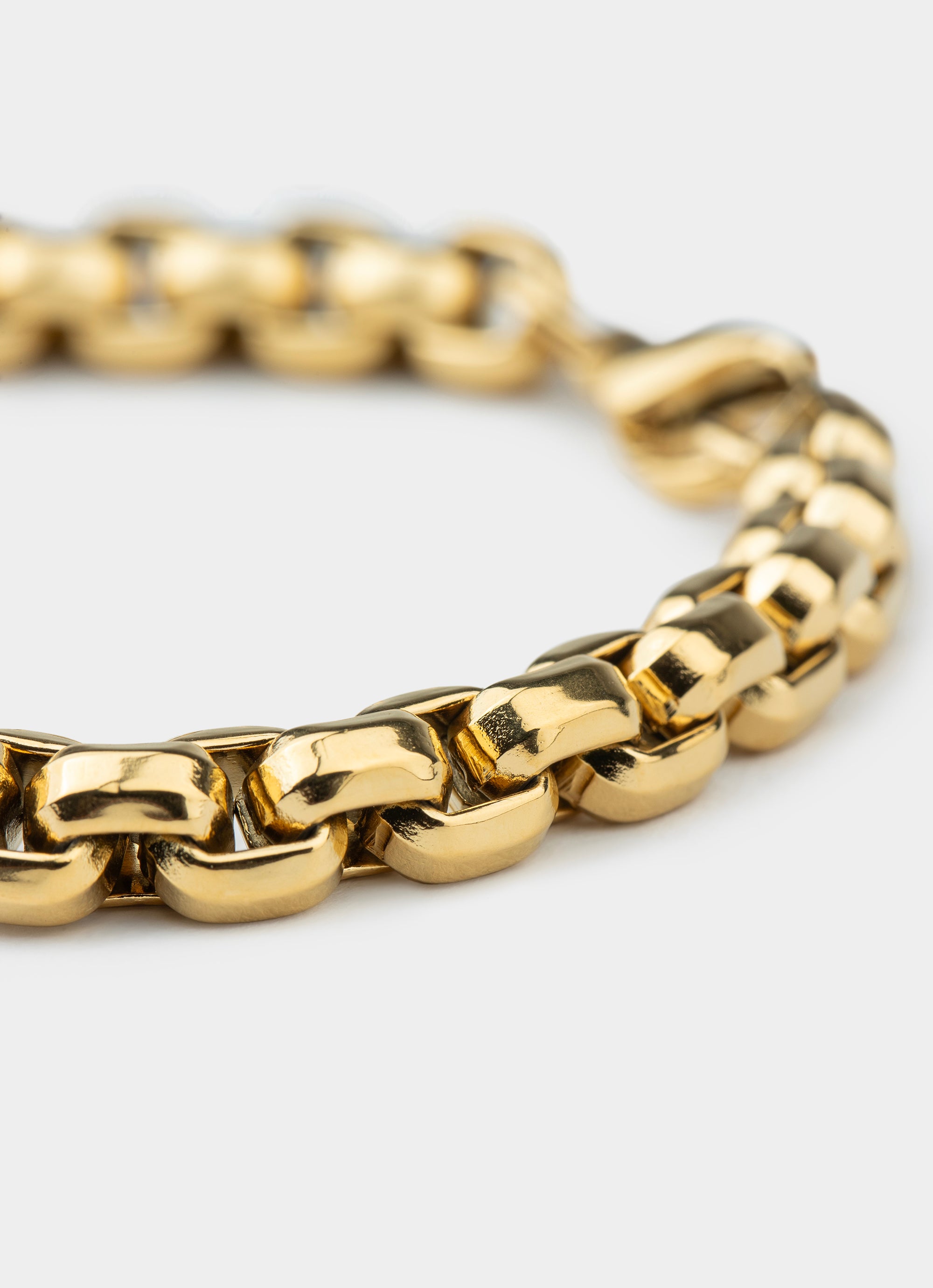 Vendetta Box Cross Bracelet - 18k Gold Plated