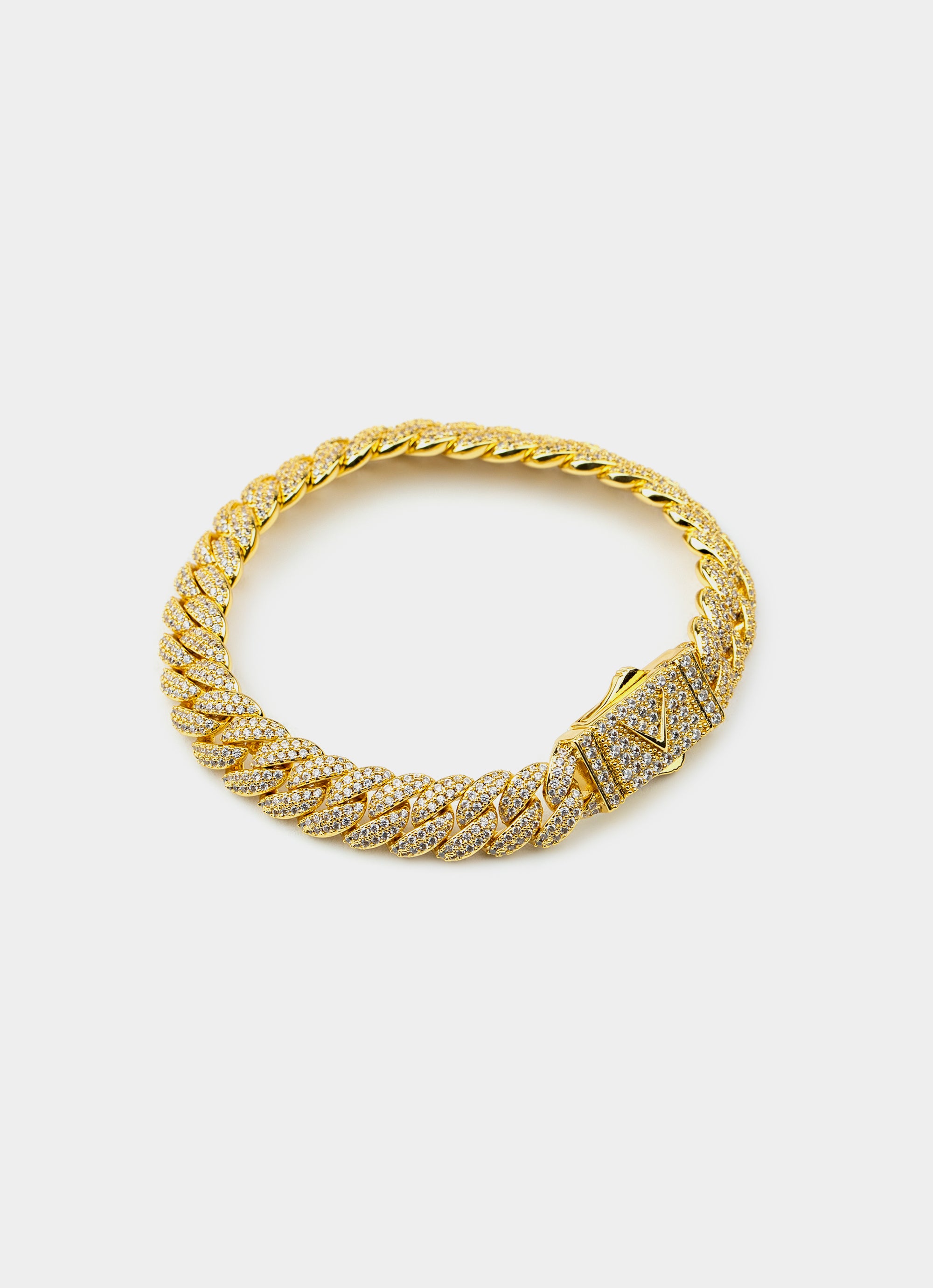 Vice Bracelet - Iced 18K Gold Plated