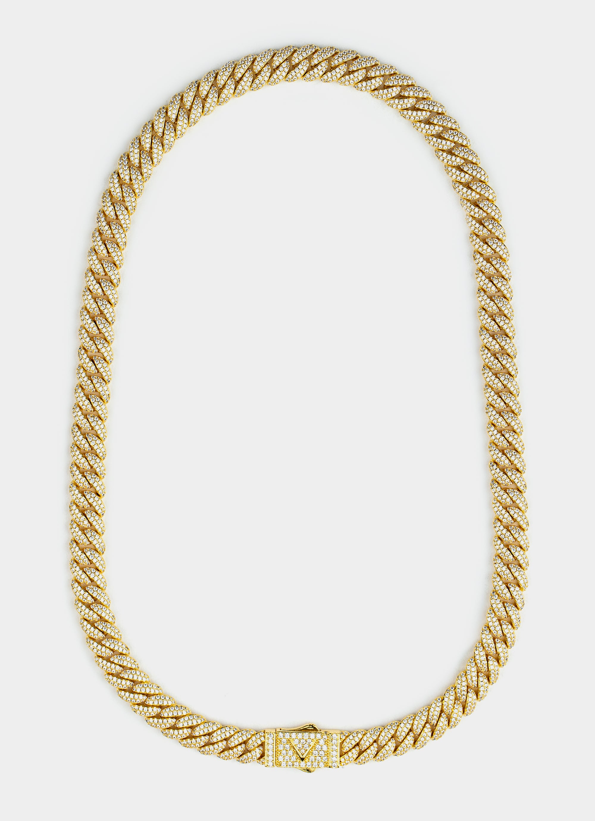 Vice Necklace - Iced 18K Gold Plated