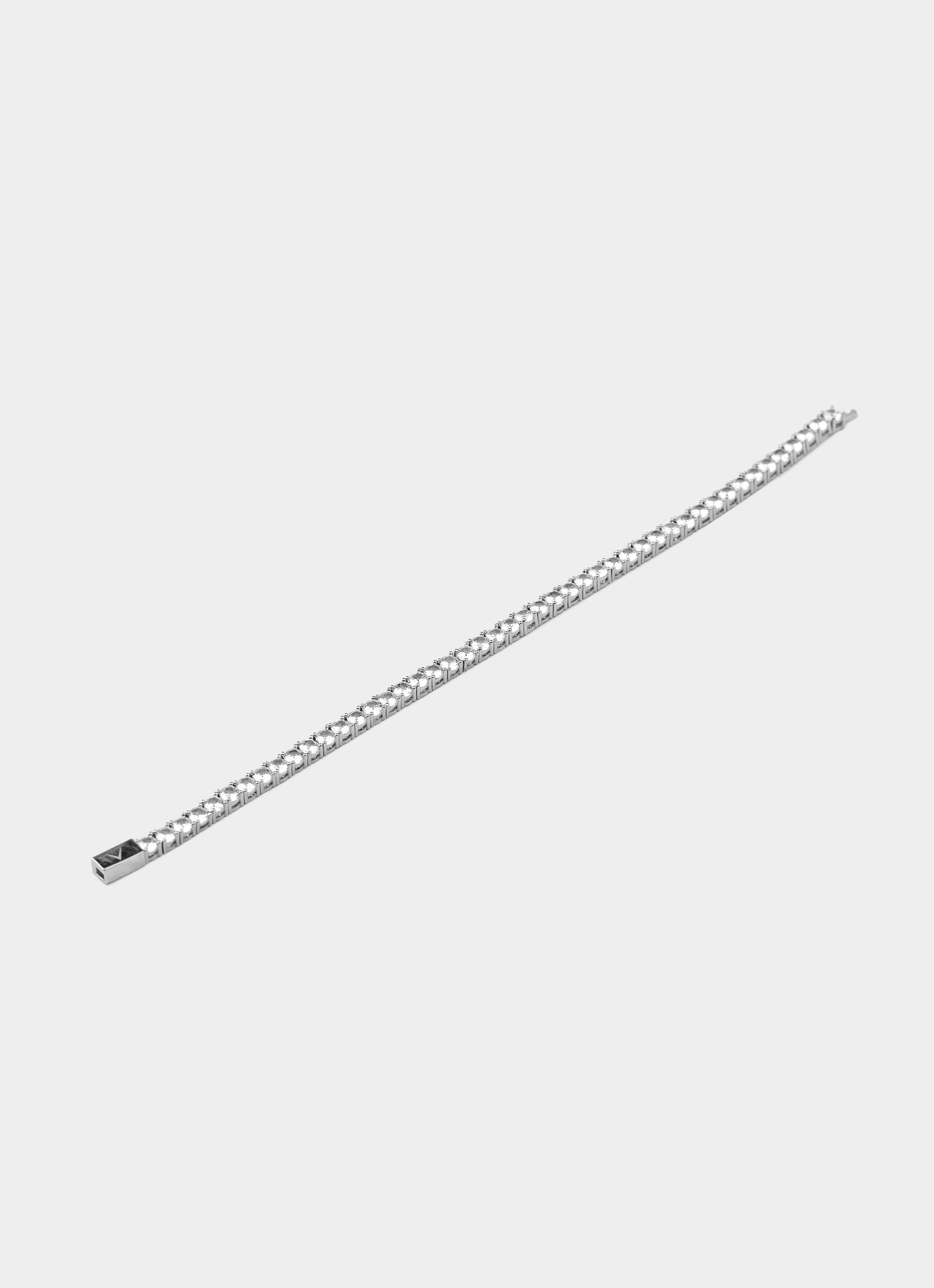 Tennis Bracelet - Palladium Plated