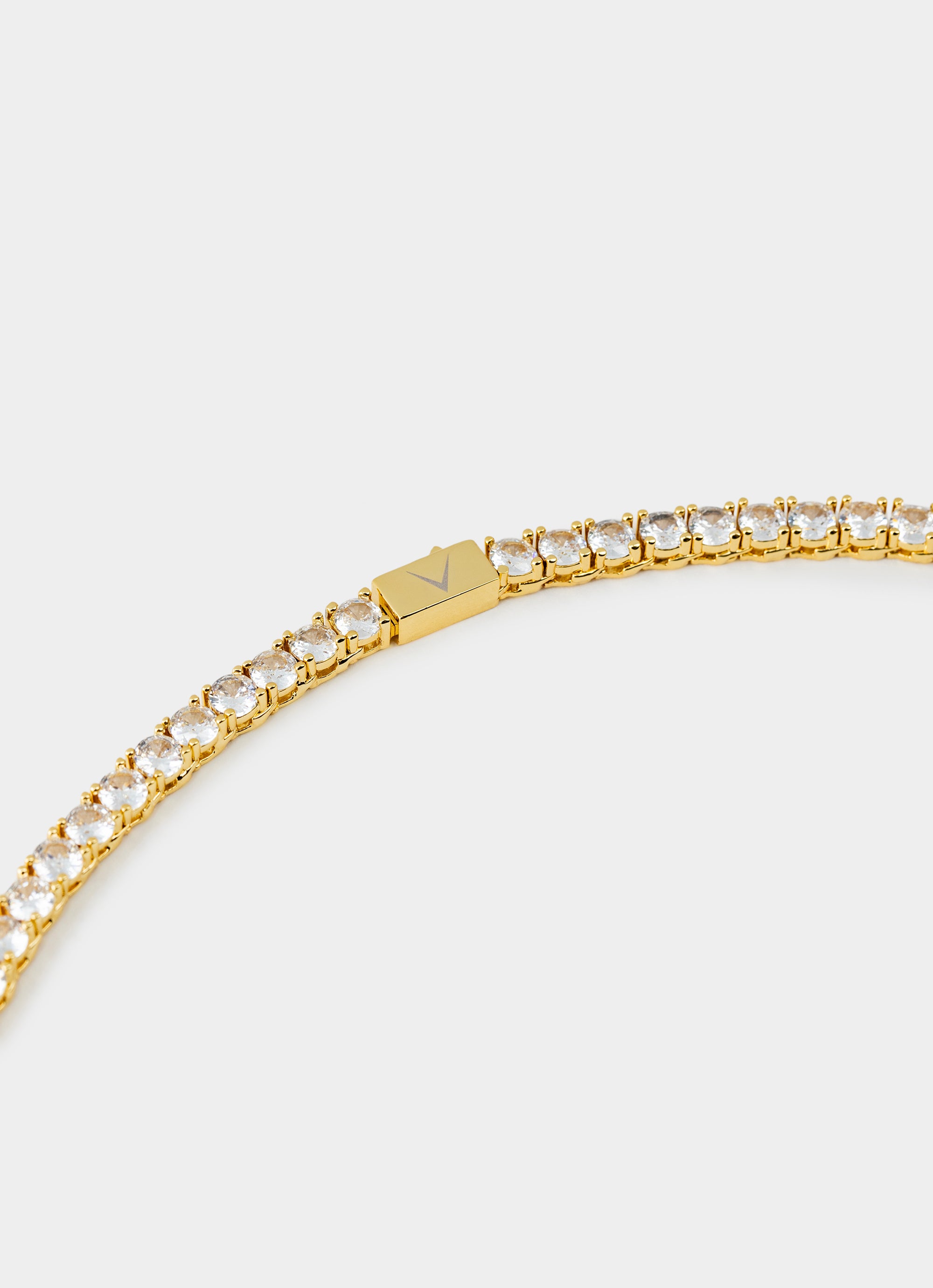 Tennis Necklace - 18k Gold Plated