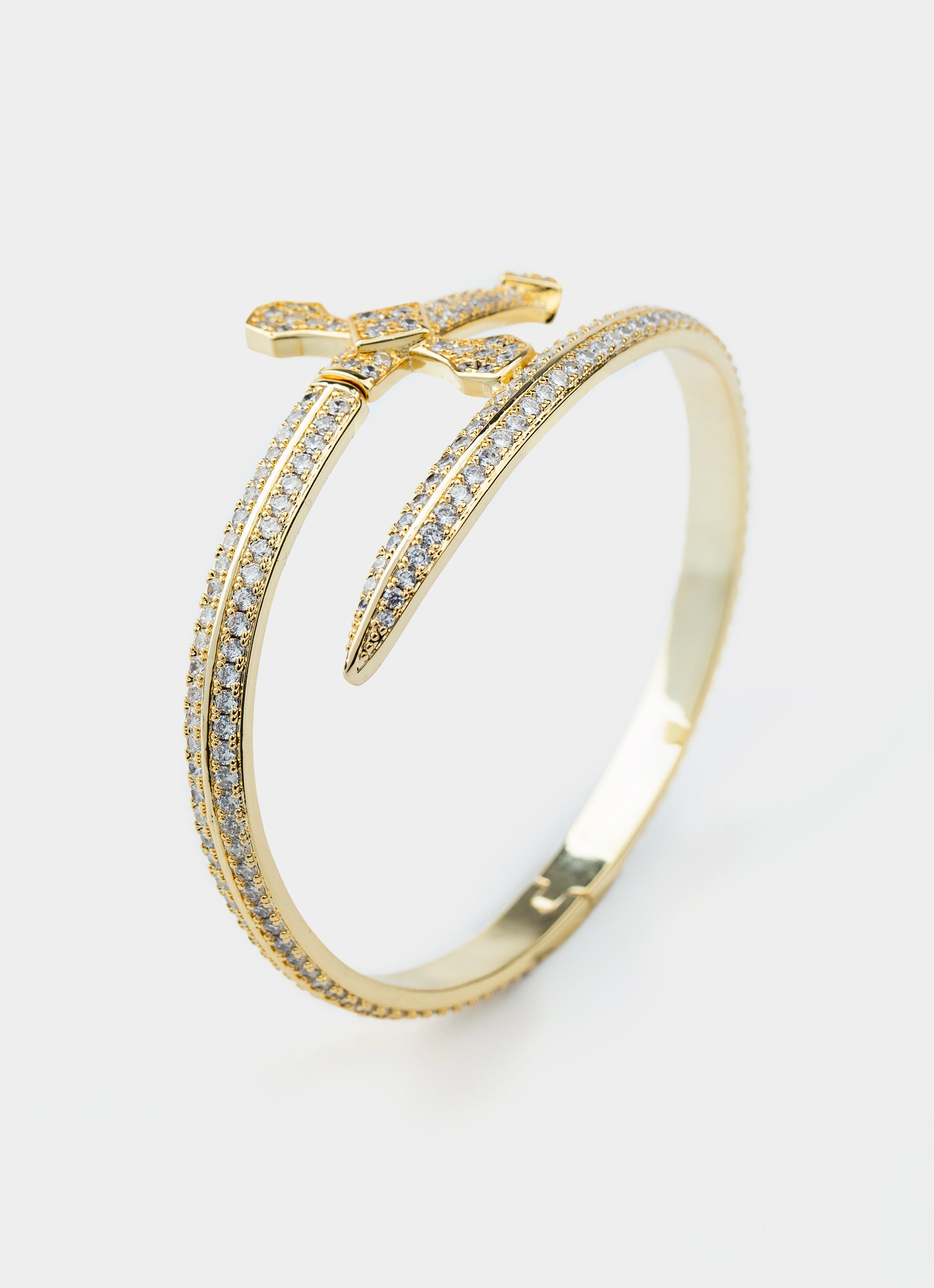 Vendetta Icy Crusades Bracelet - 18k Gold Plated