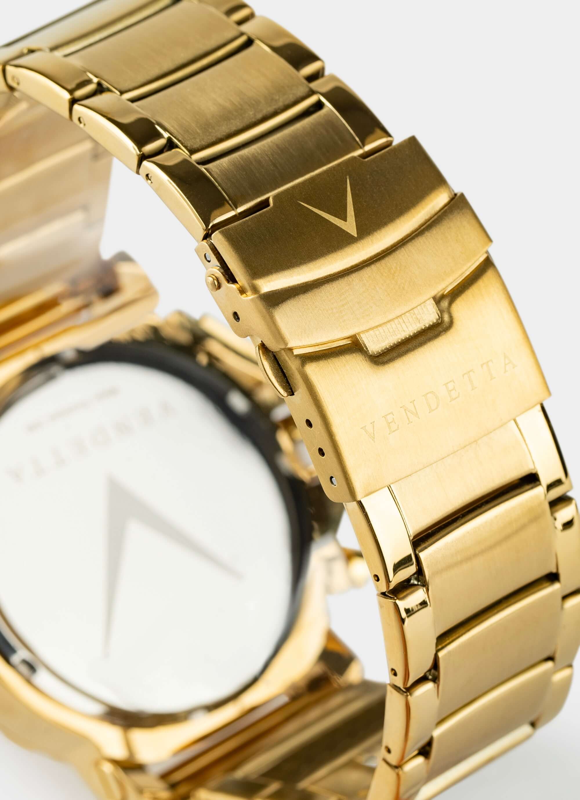 stainless steel watch band – gold – Obelisk Watch - Gold – Vendetta Jewellery